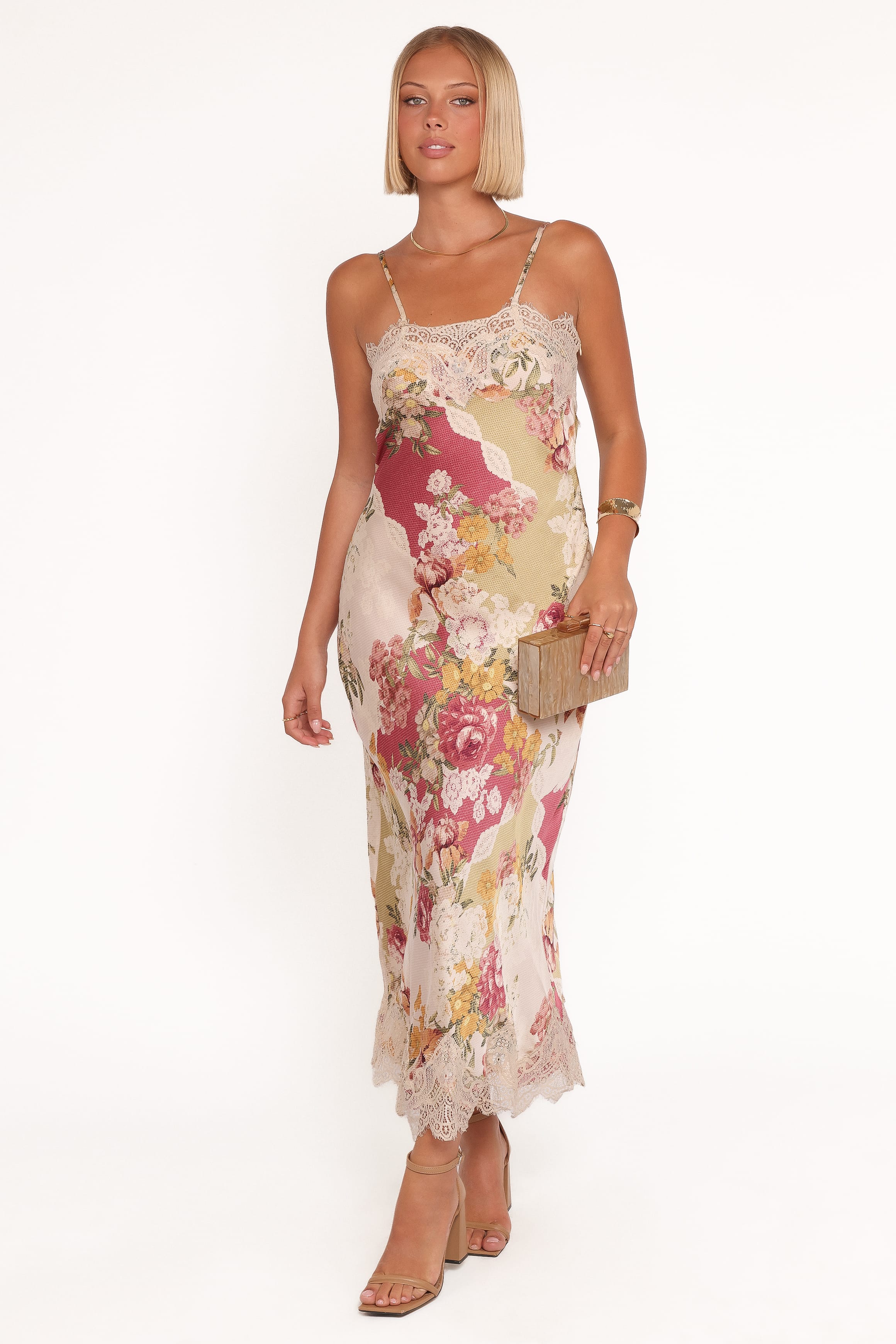 DRESSES Laken Maxi Dress - Patchwork Floral
