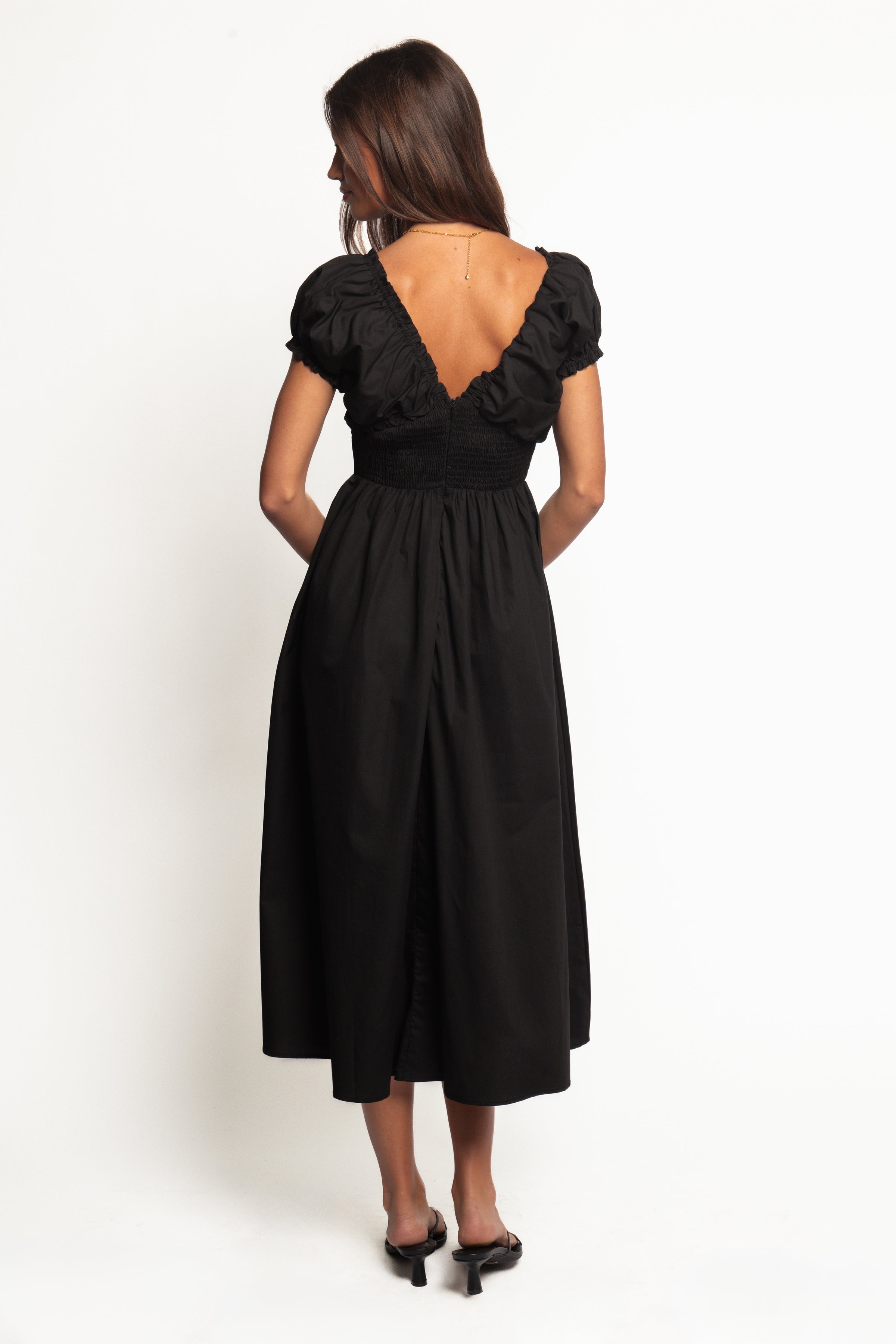 DRESSES Larson Midi Dress - Black