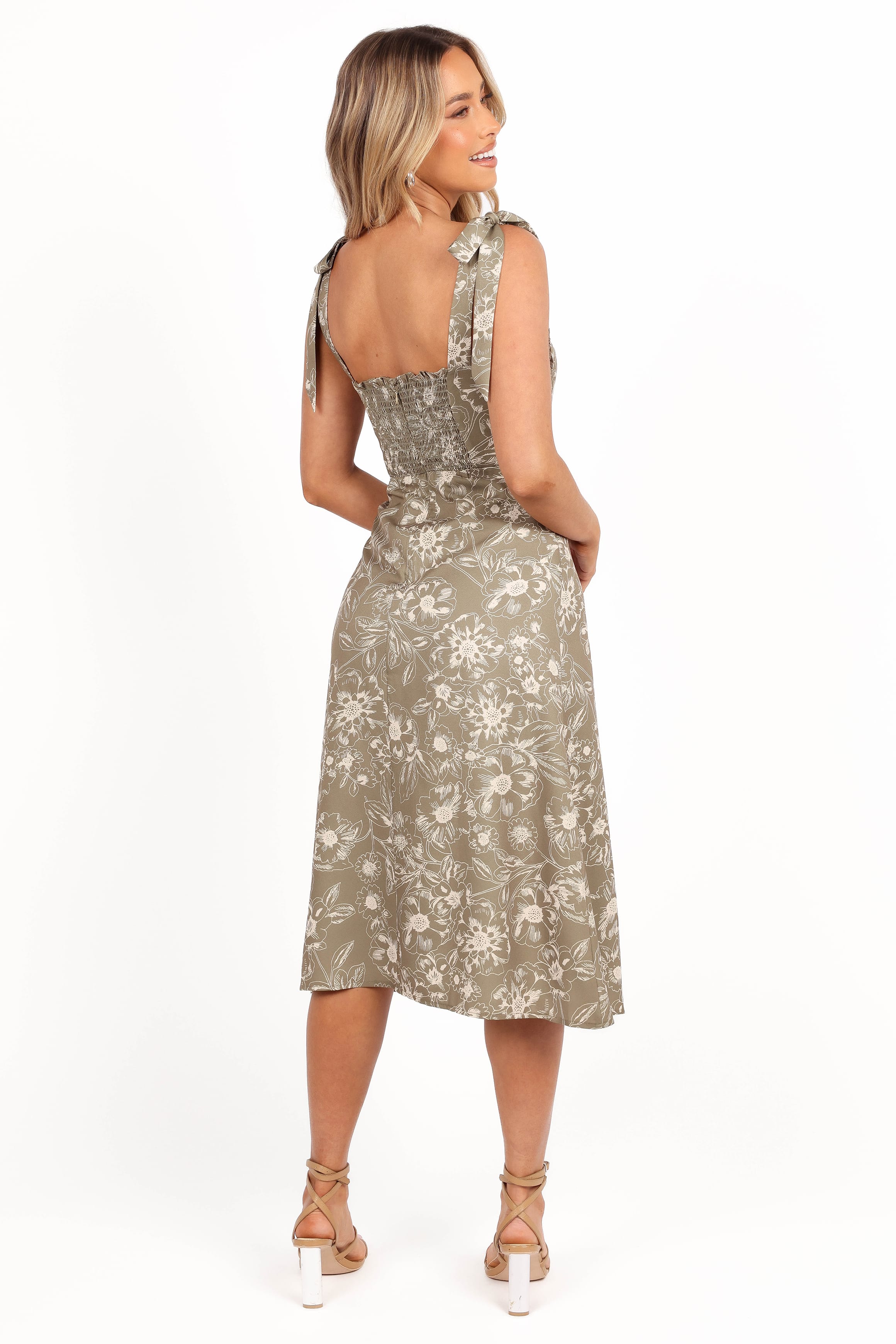 DRESSES Laurel Dress - Olive Floral