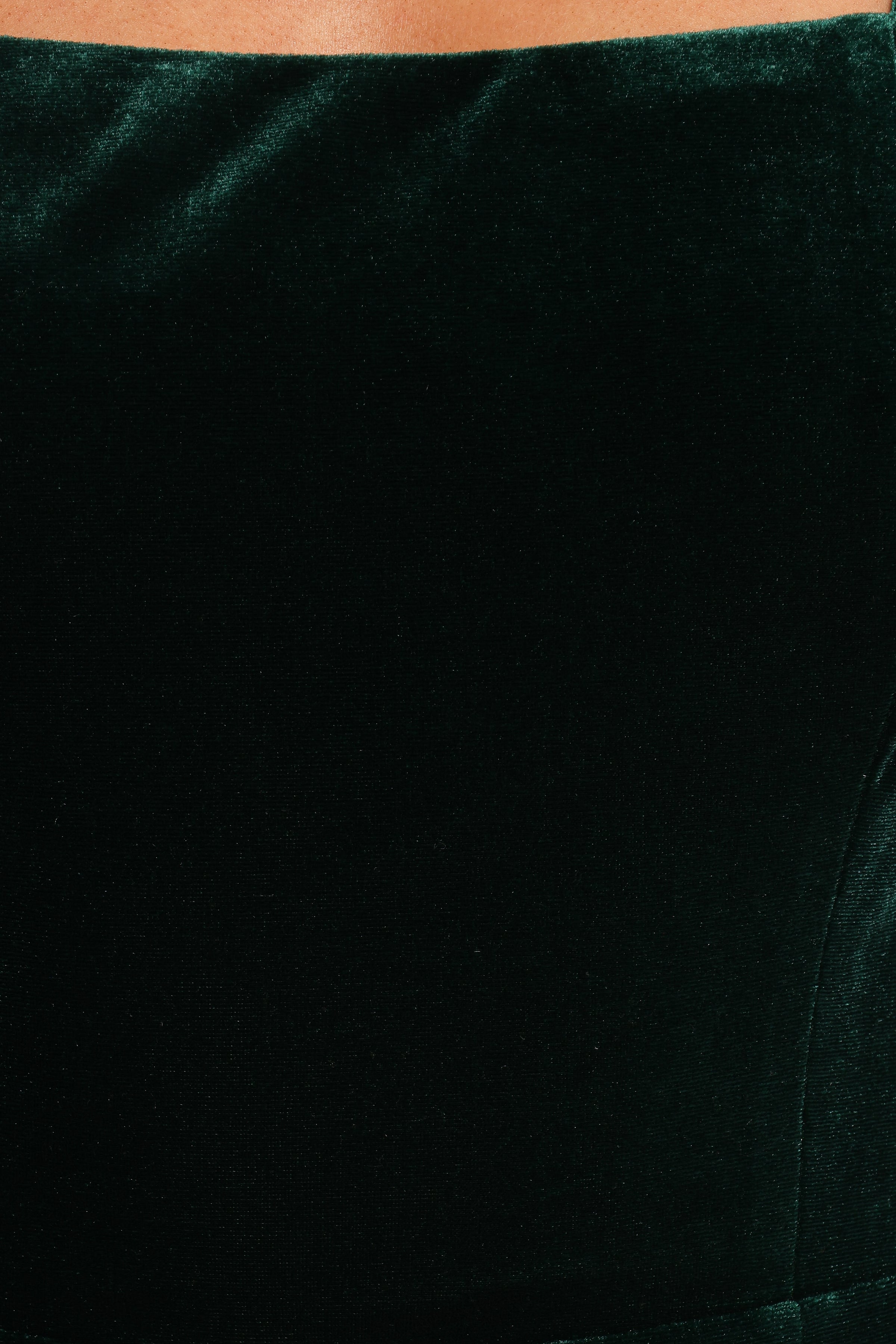 DRESSES Laurel Velvet Midi Dress - Emerald Green