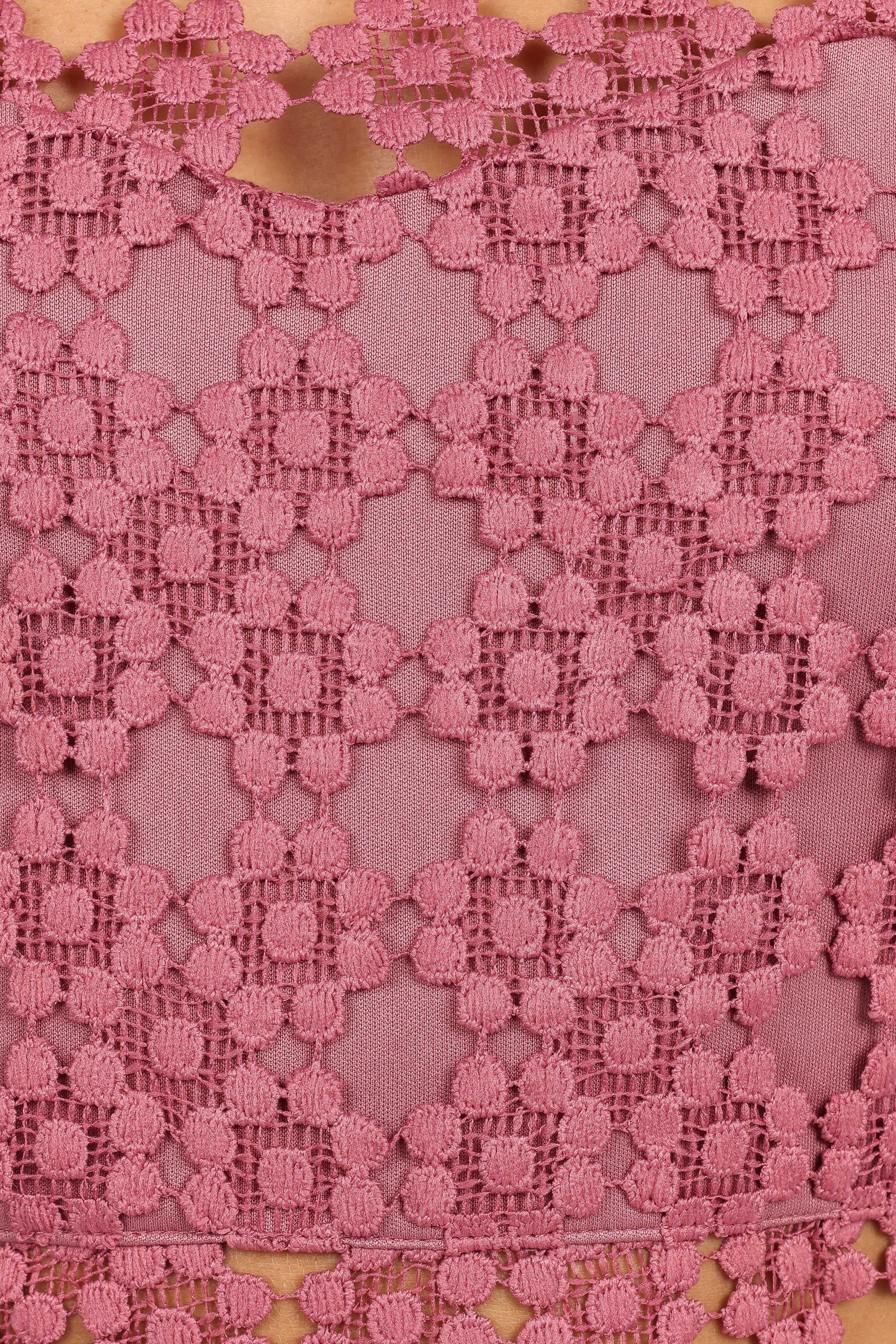 DRESSES Lauren Dress - Dark Rose