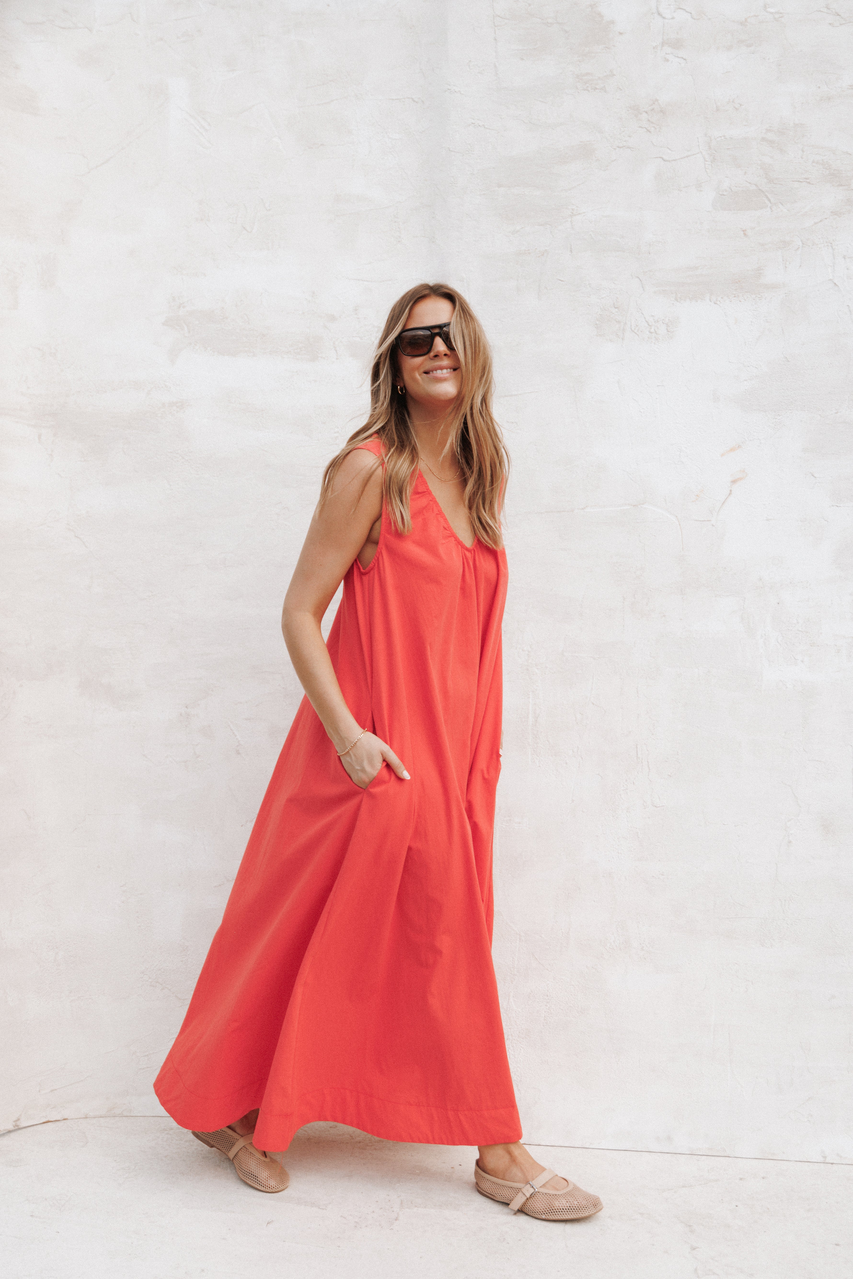 DRESSES Laurita Maxi Dress - Red
