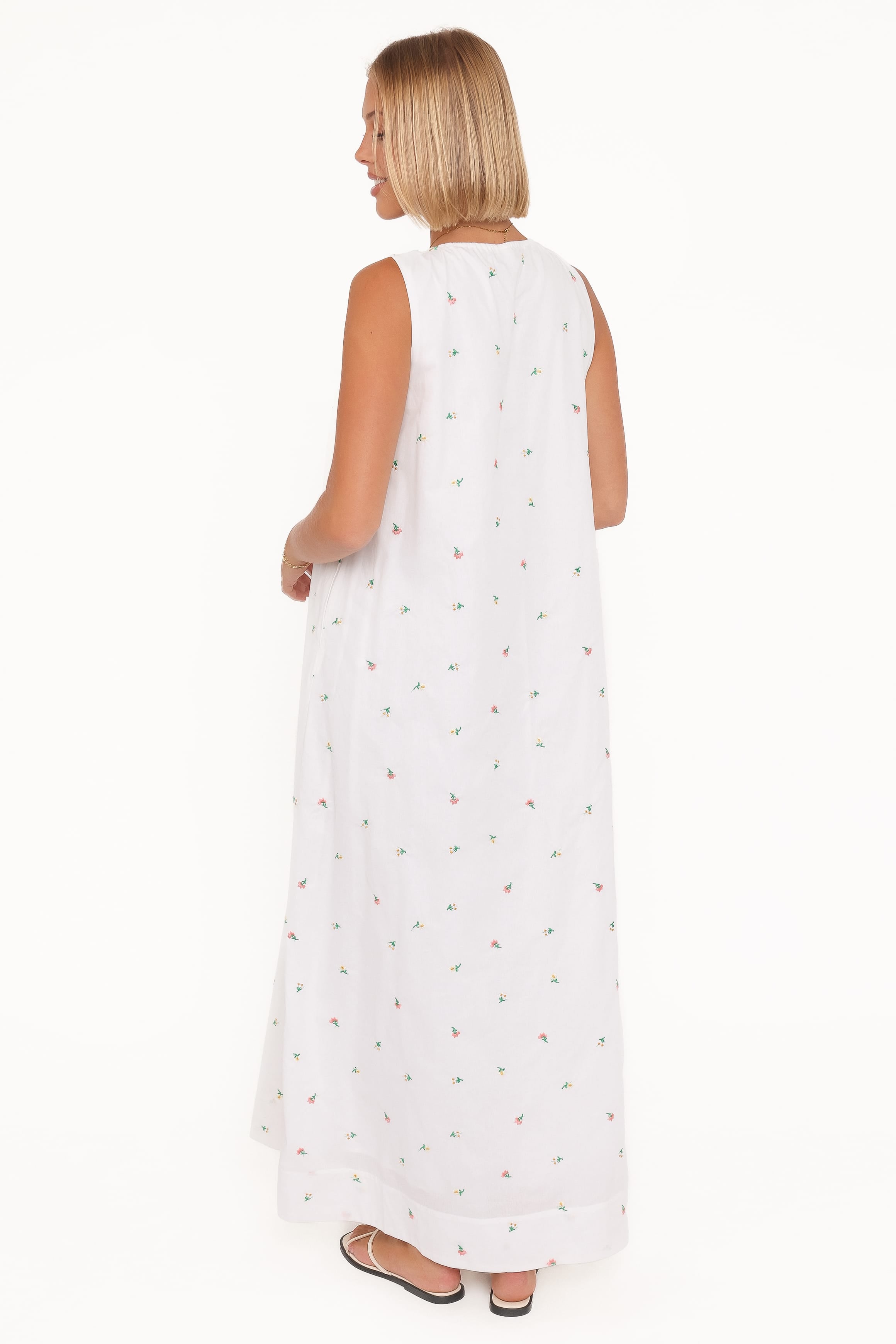 DRESSES Laurita Maxi Dress - White Floral