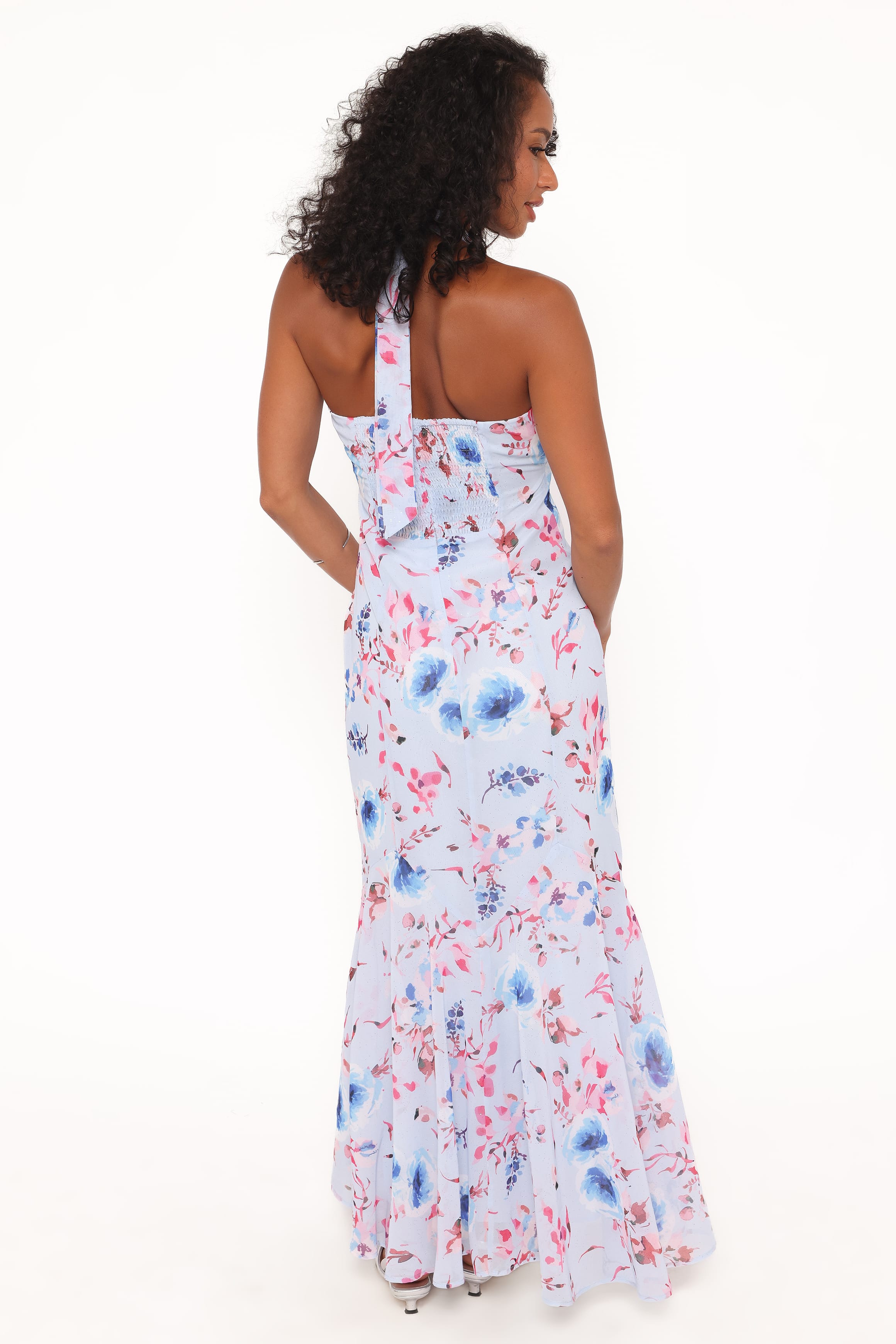 DRESSES Lavie Maxi Dress - Blue Floral