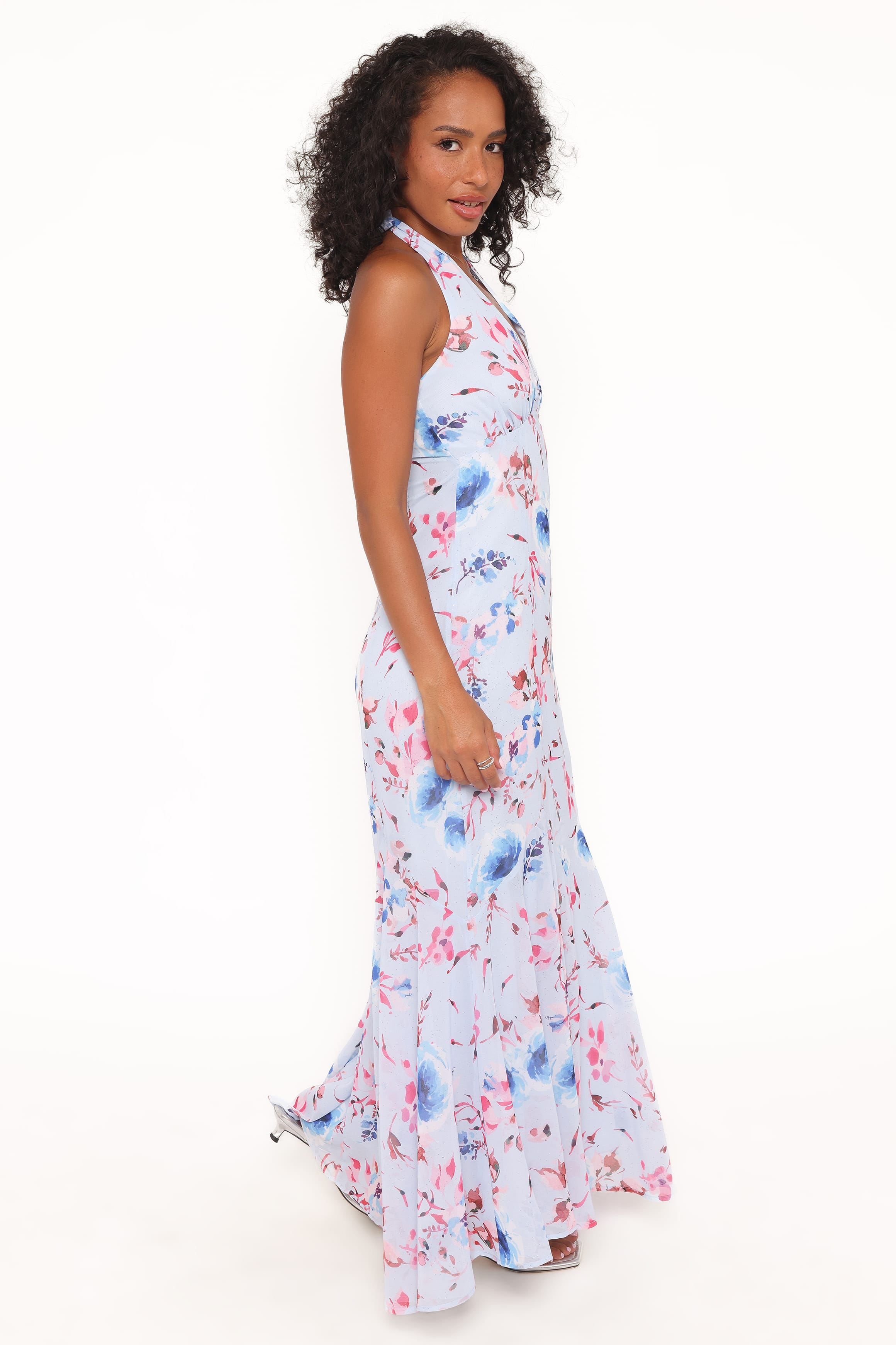DRESSES Lavie Maxi Dress - Blue Floral