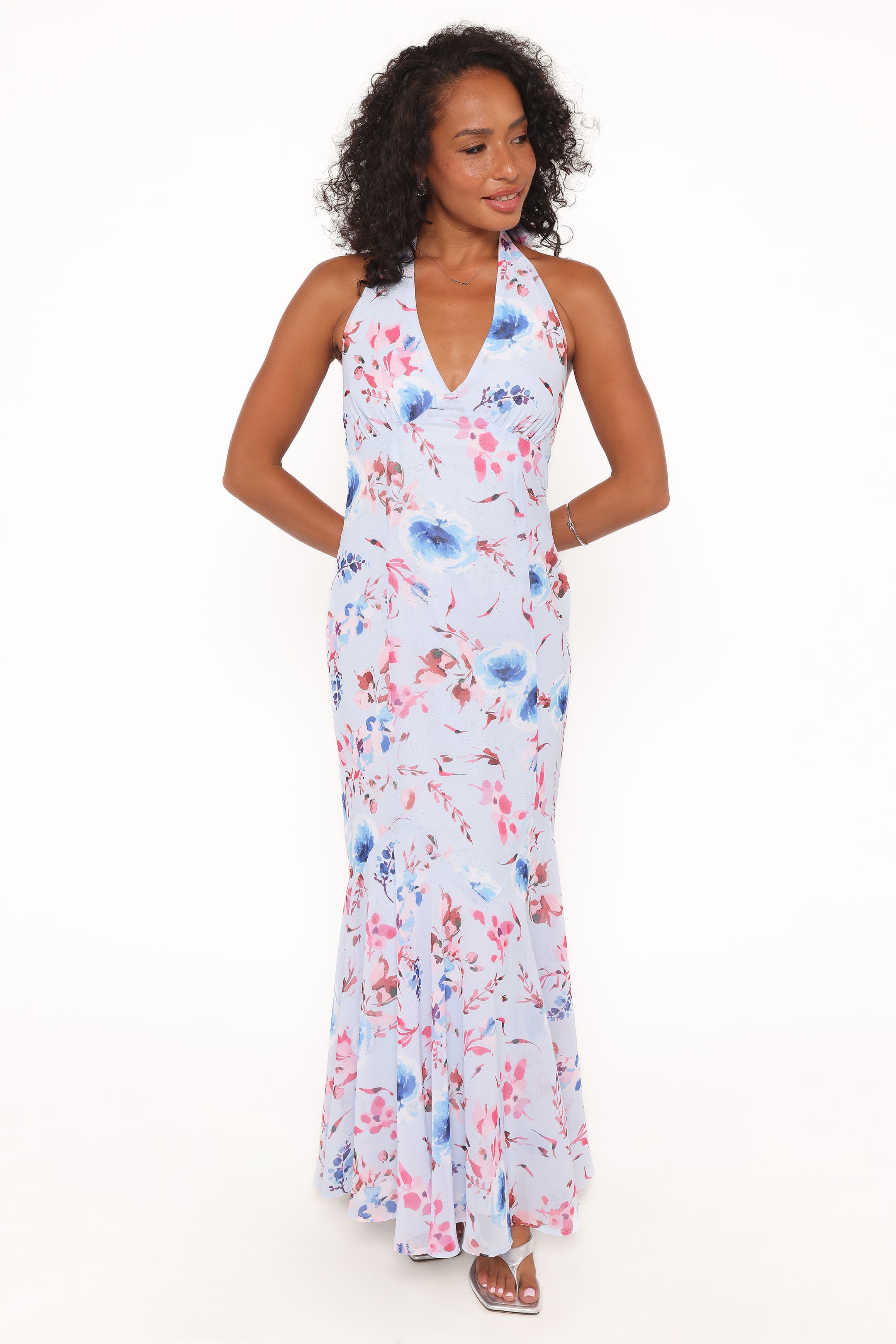 DRESSES Lavie Maxi Dress - Blue Floral