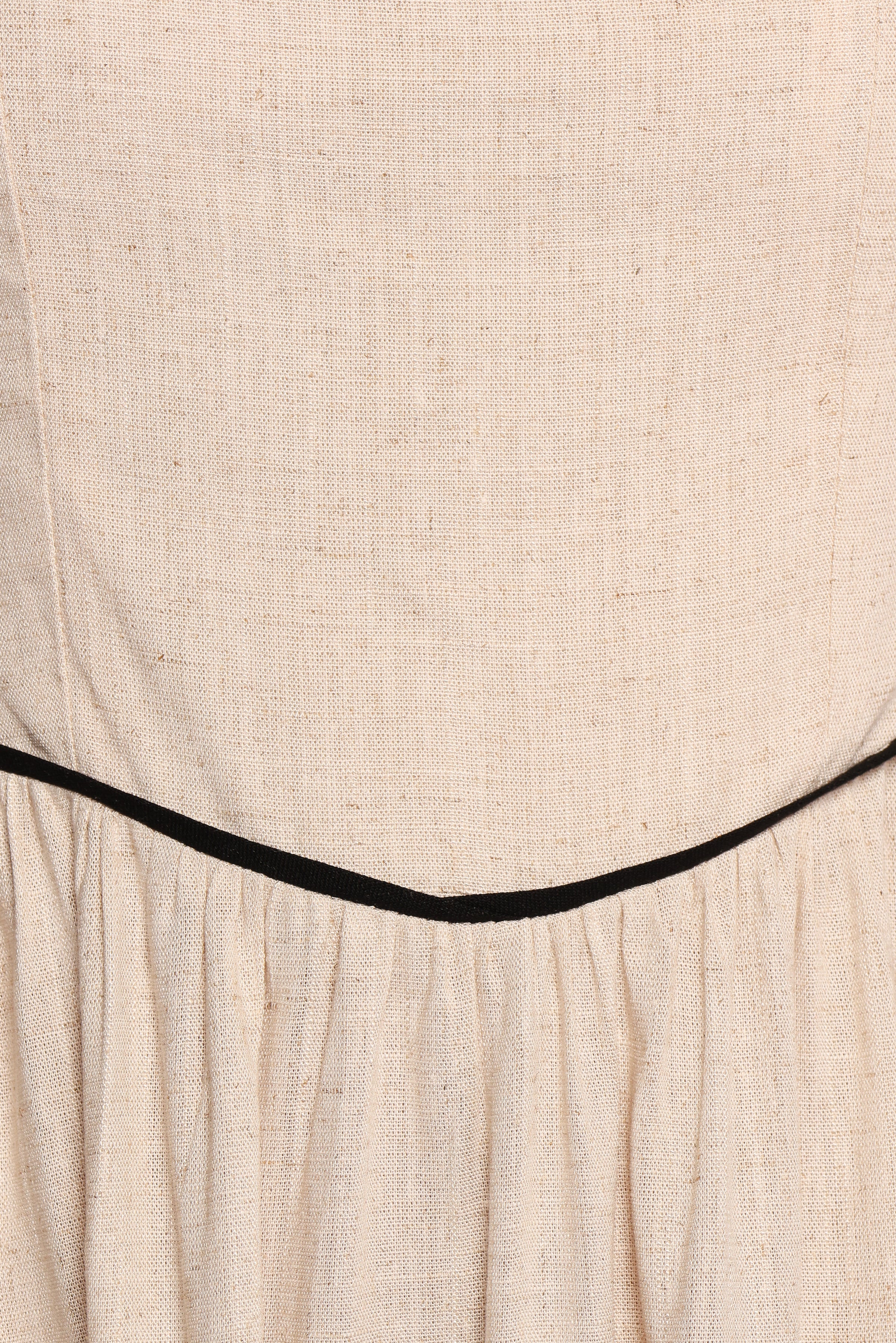 DRESSES Lee Maxi Halterneck Dress - Oatmeal