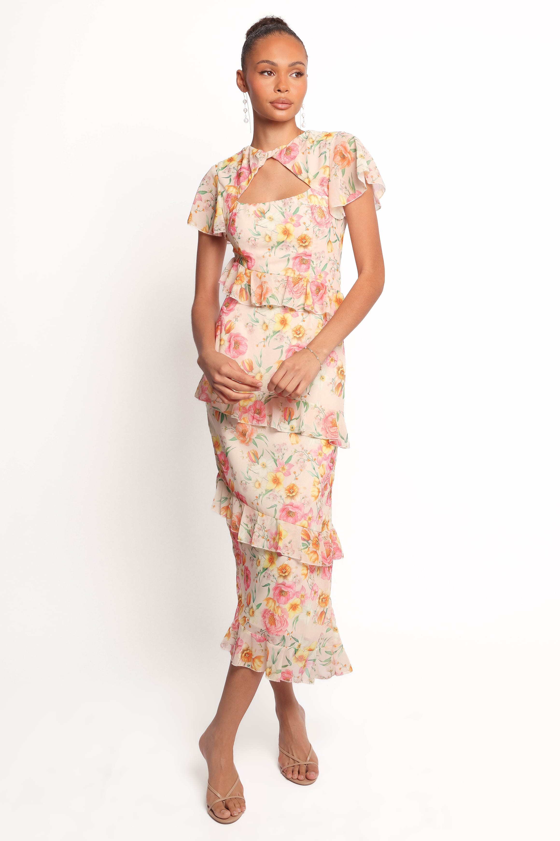 DRESSES Leila Maxi Dress - Peony