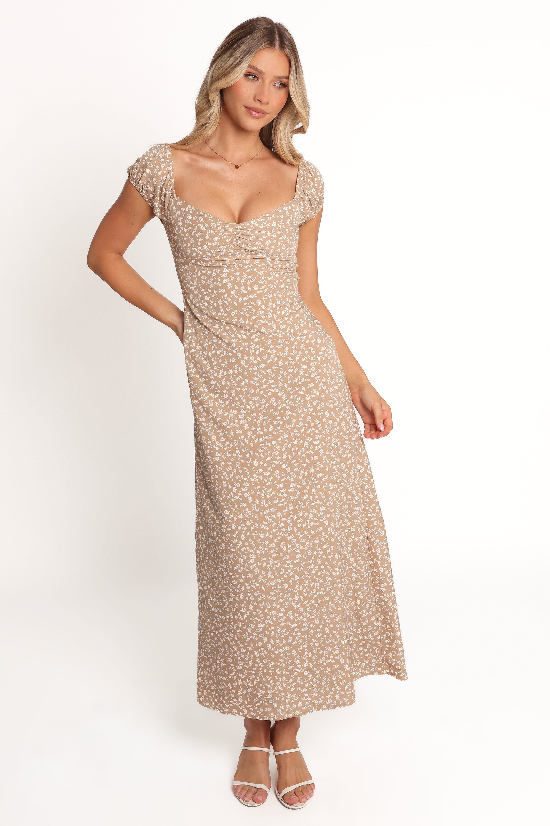DRESSES Leire Maxi Dress - Beige