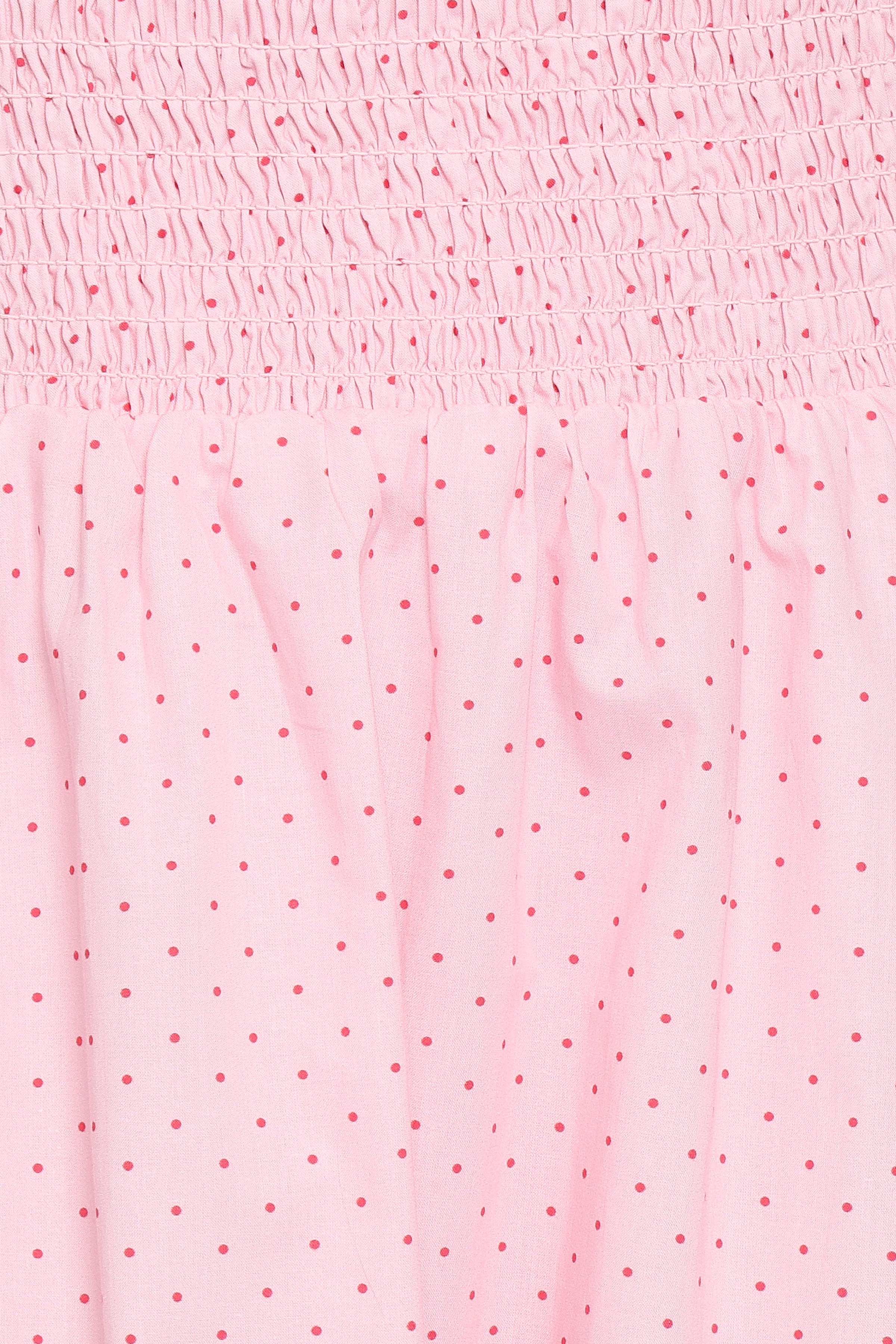 DRESSES Leticia Midi Dress - Pink Polka Dot