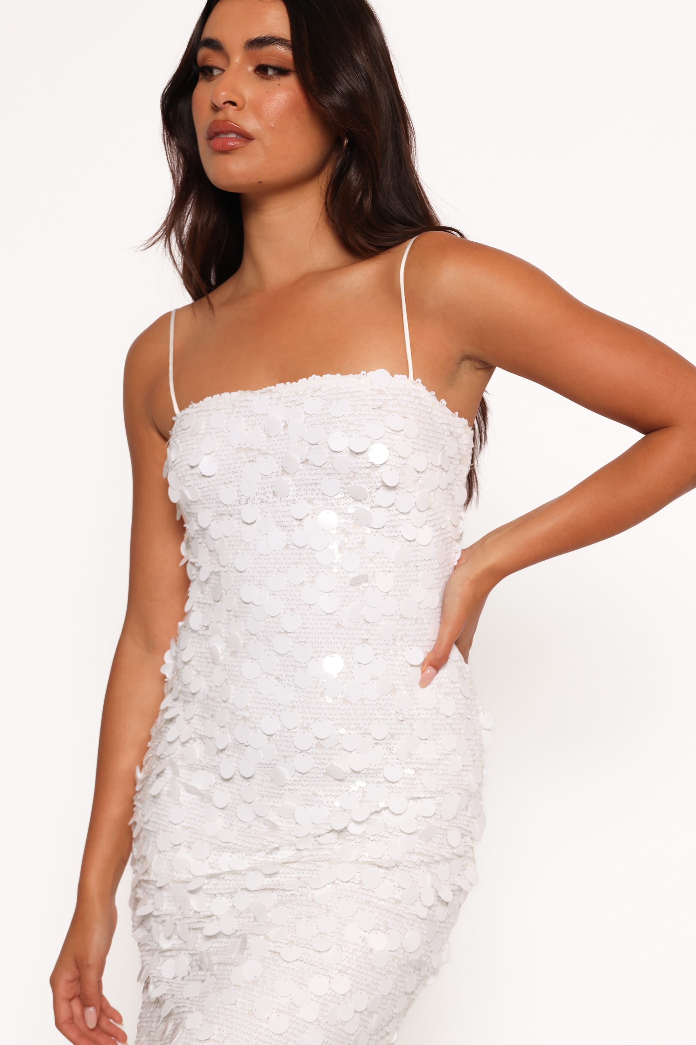 DRESSES Letta Midi Dress - White