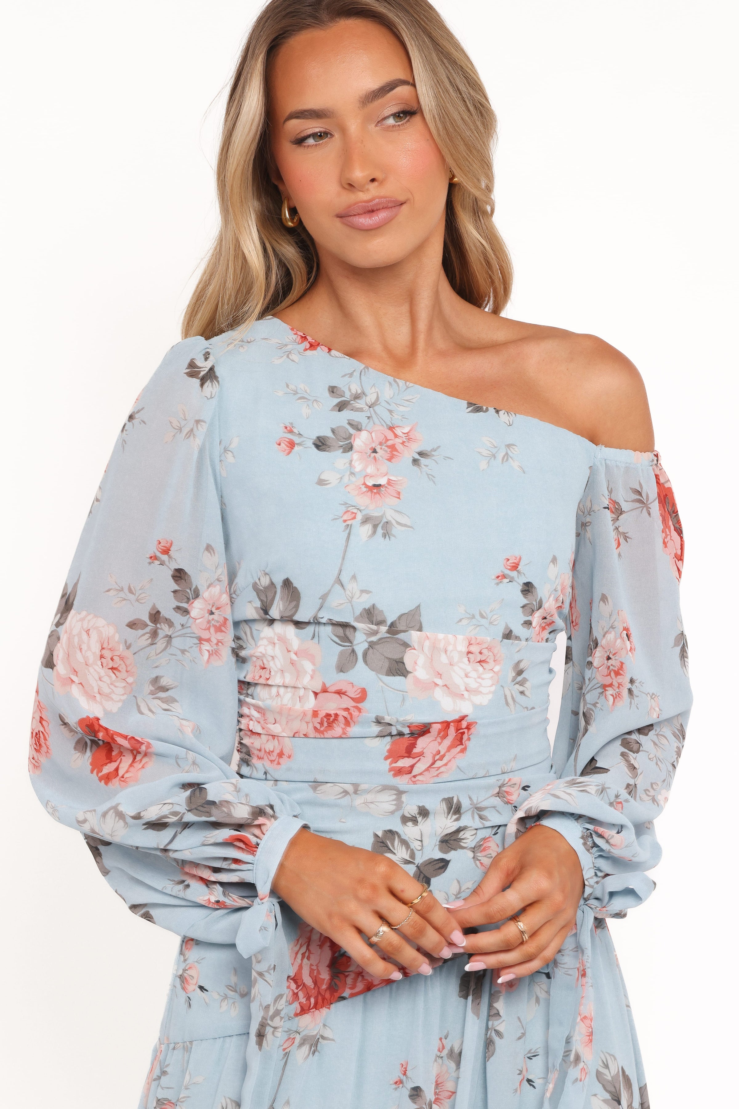 DRESSES Levine Maxi Dress - Blue Floral