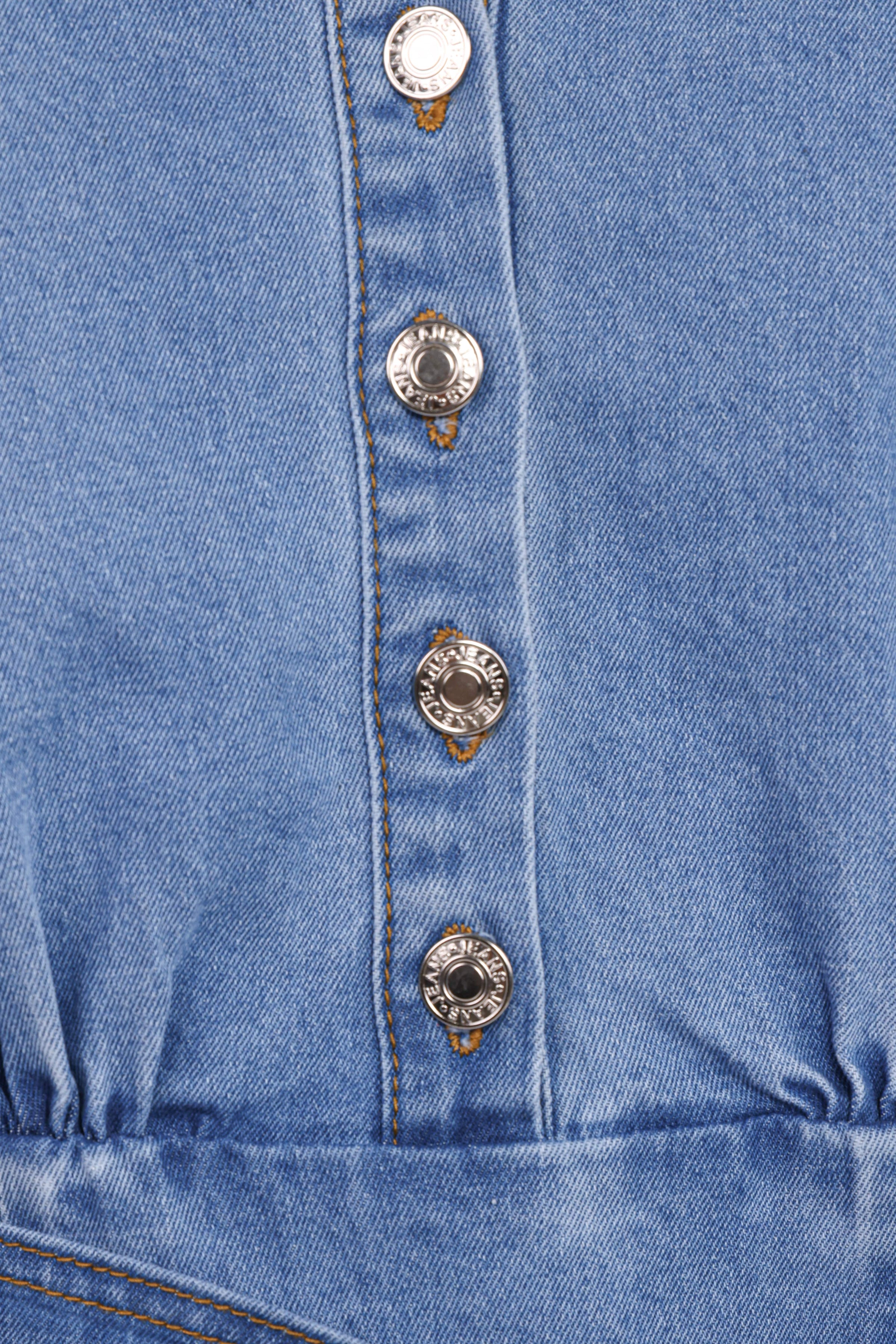 DRESSES Leyton Mini Dress - Denim Chambray