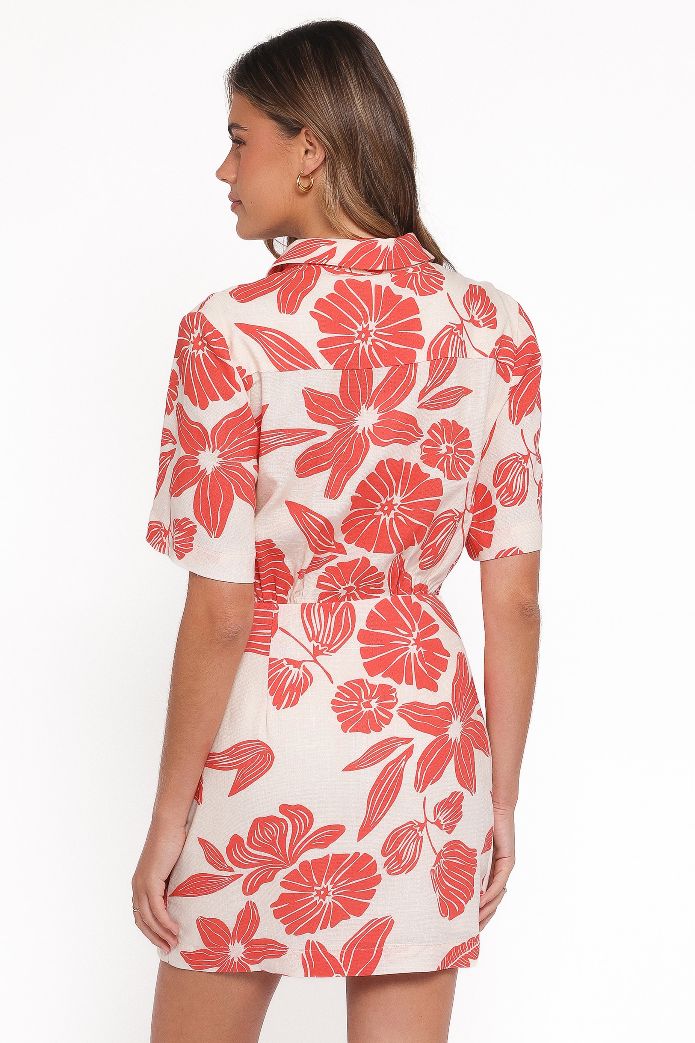 DRESSES Leyton Mini Dress - Red Floral
