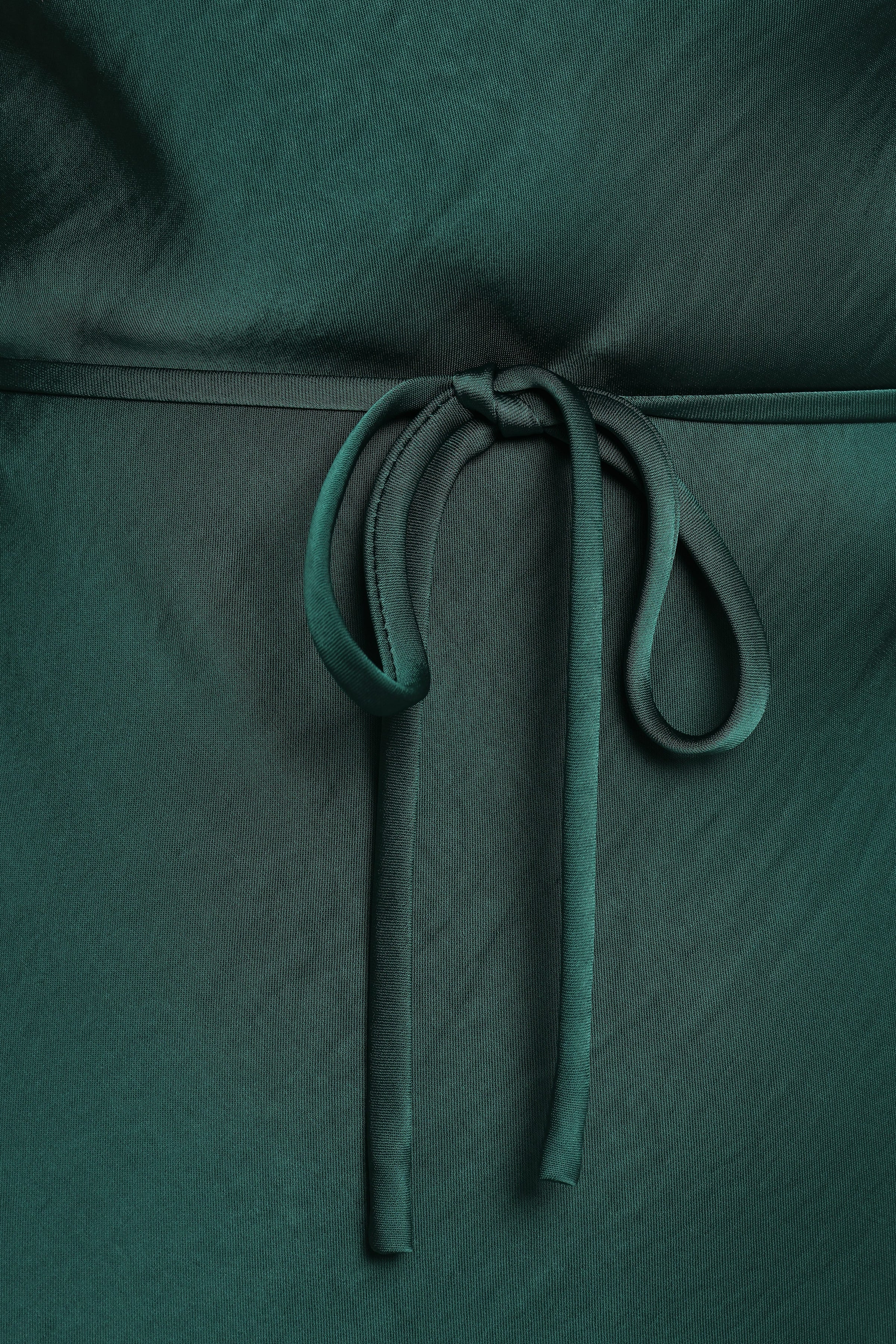 DRESSES Liana Midi Dress - Emerald Green