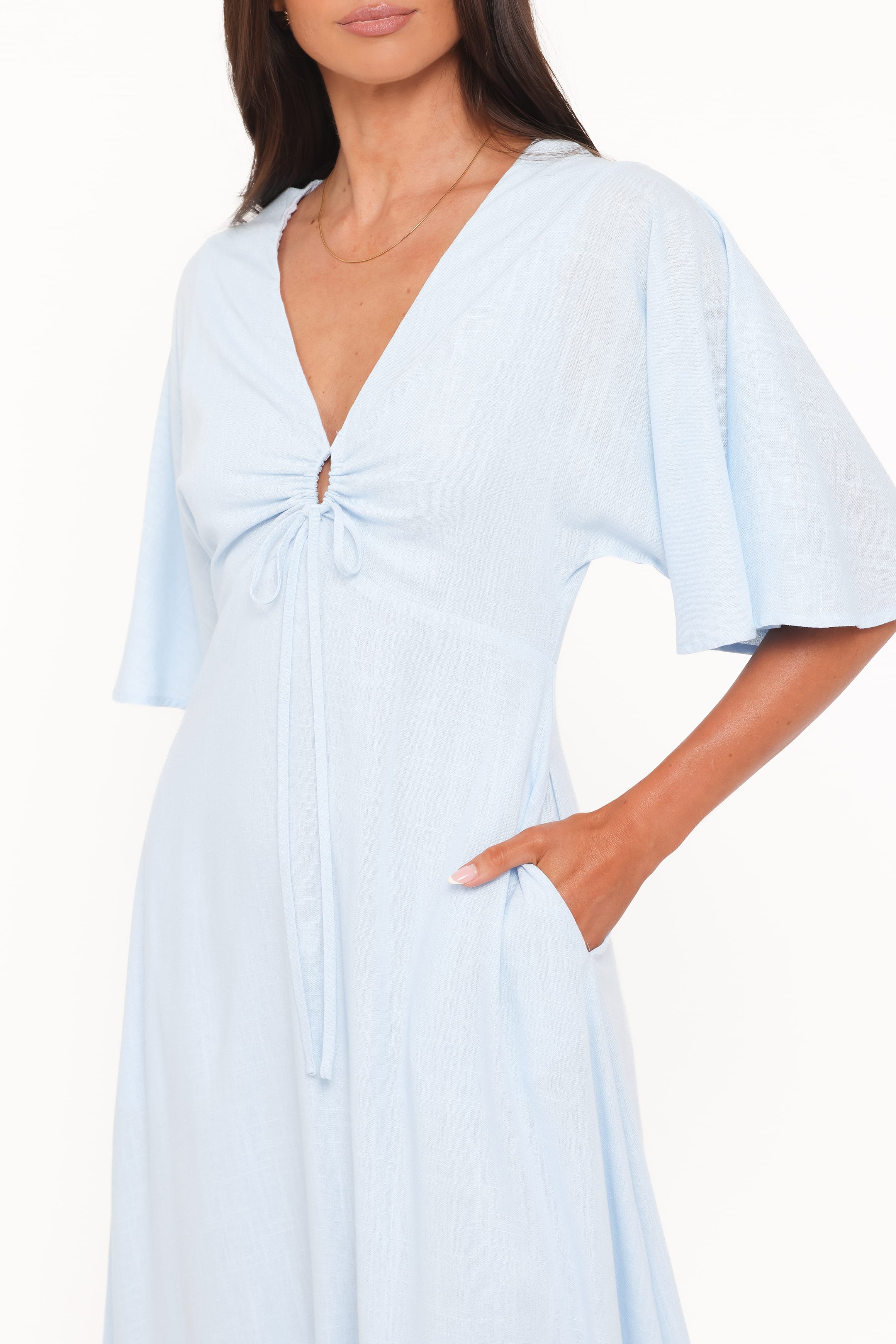 DRESSES Liberty Midi Dress - Light Blue