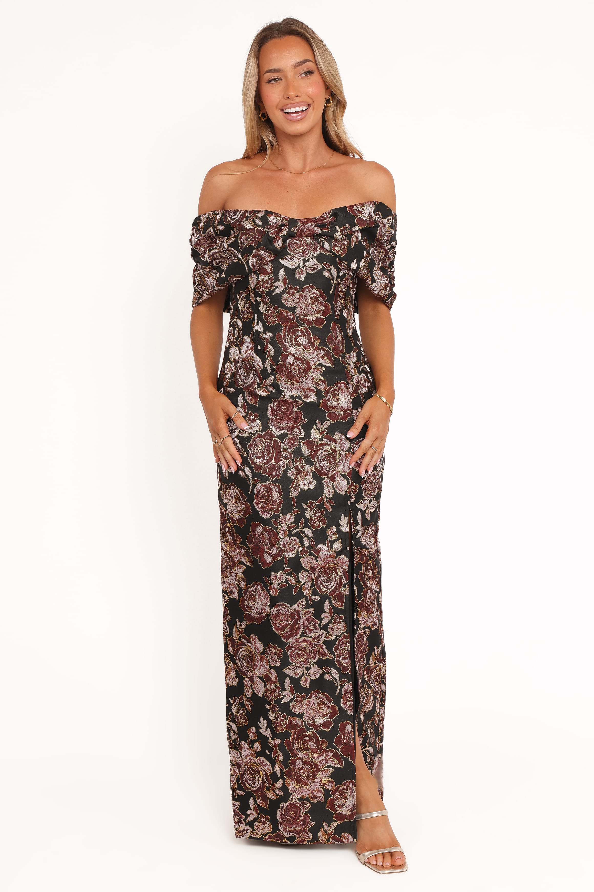 DRESSES Lilia Maxi Dress - Black Floral