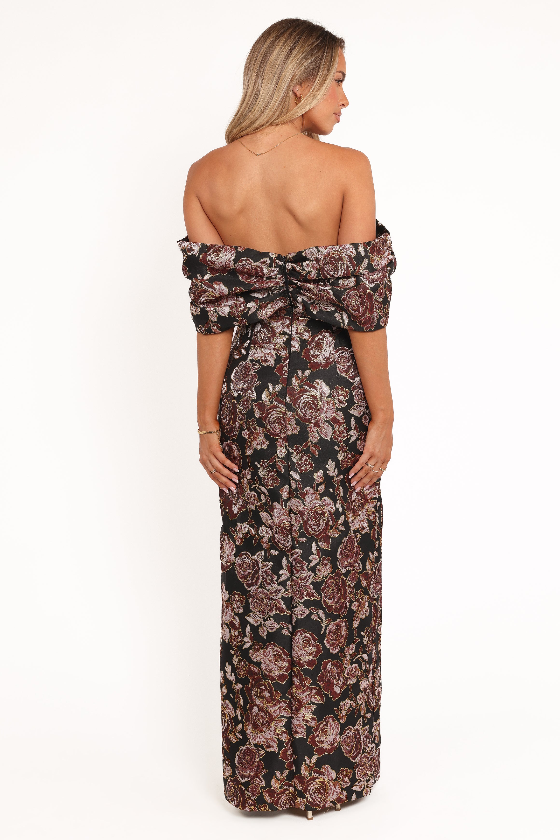 DRESSES Lilia Maxi Dress - Black Floral