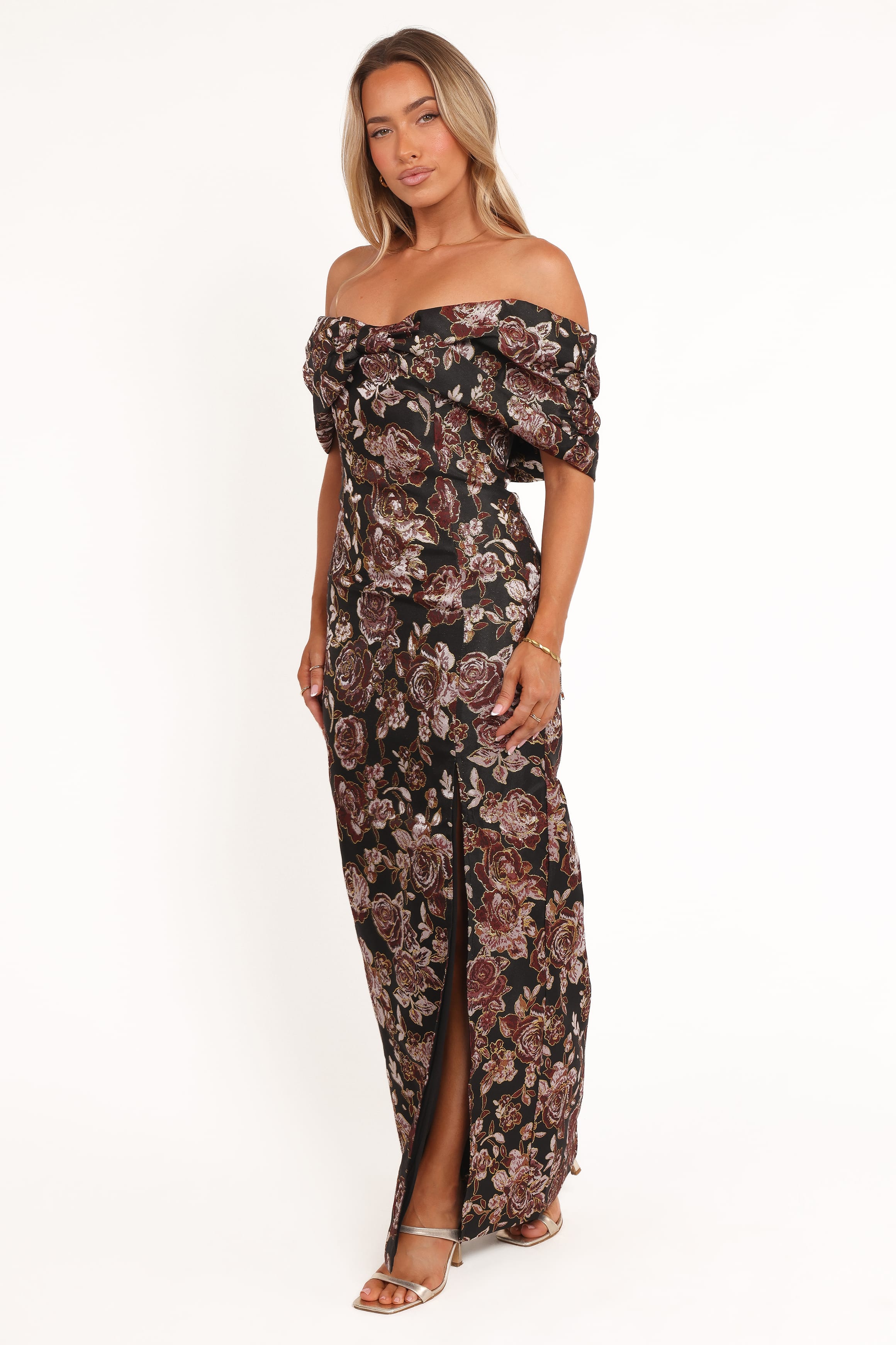DRESSES Lilia Maxi Dress - Black Floral