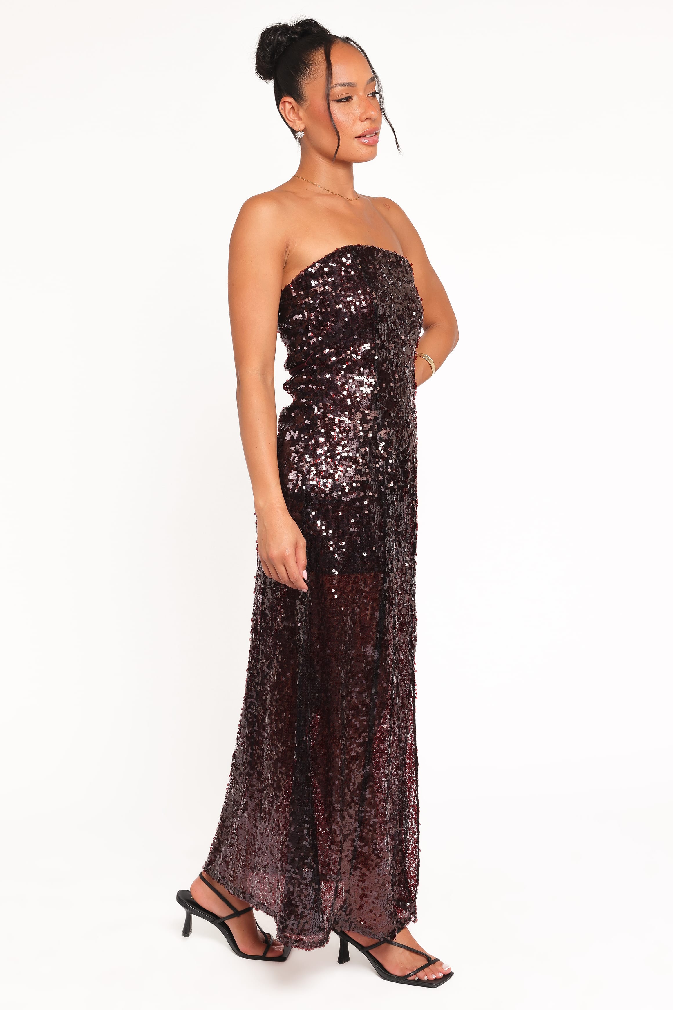 DRESSES Liliane Maxi Dress - Cherry Sequin