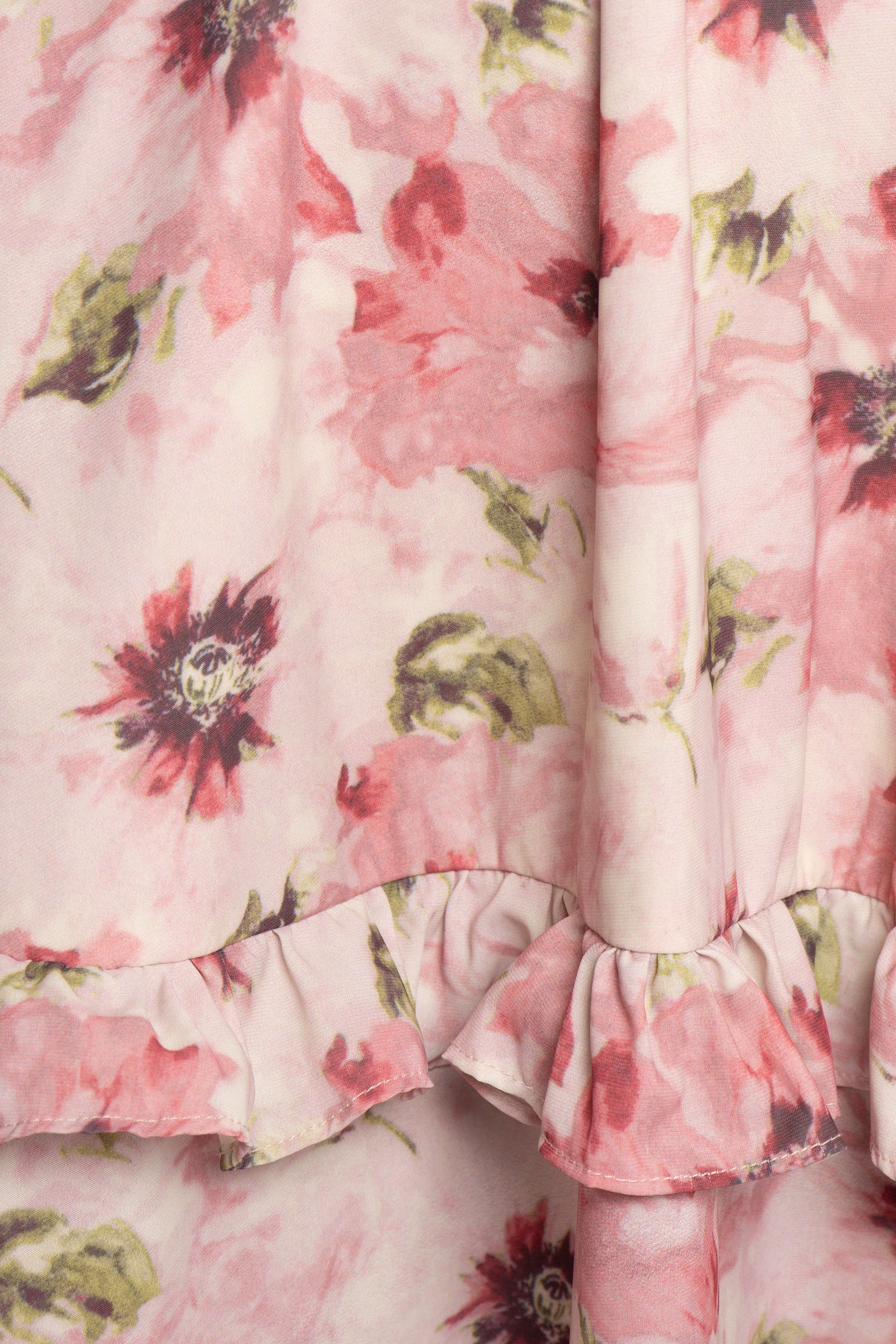 DRESSES Lillee Tiered Maxi Dress - Pink Bloom