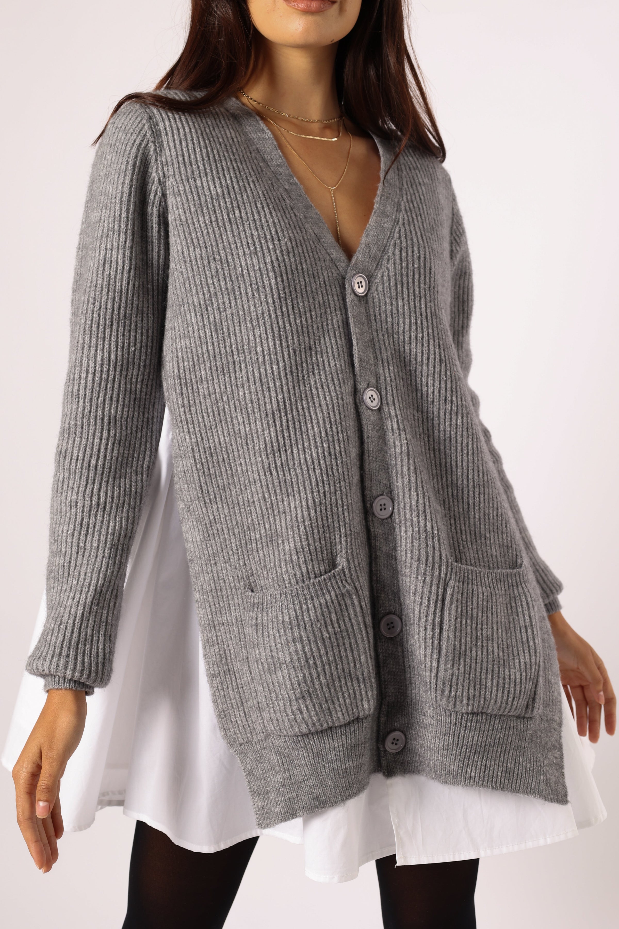 DRESSES Lina Mini Dress - Grey