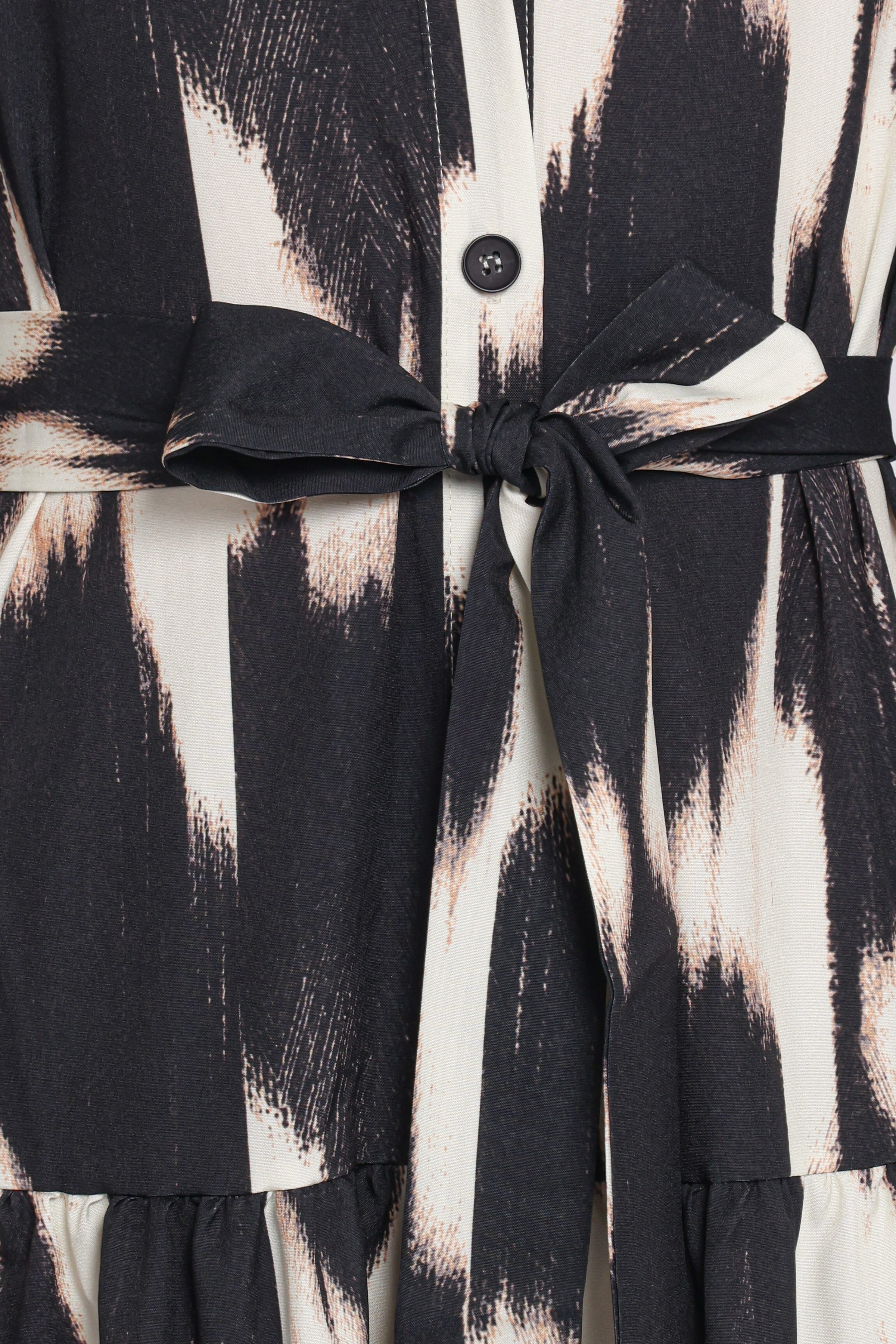 DRESSES Lincoln Long Sleeve Maxi Dress - Black Print