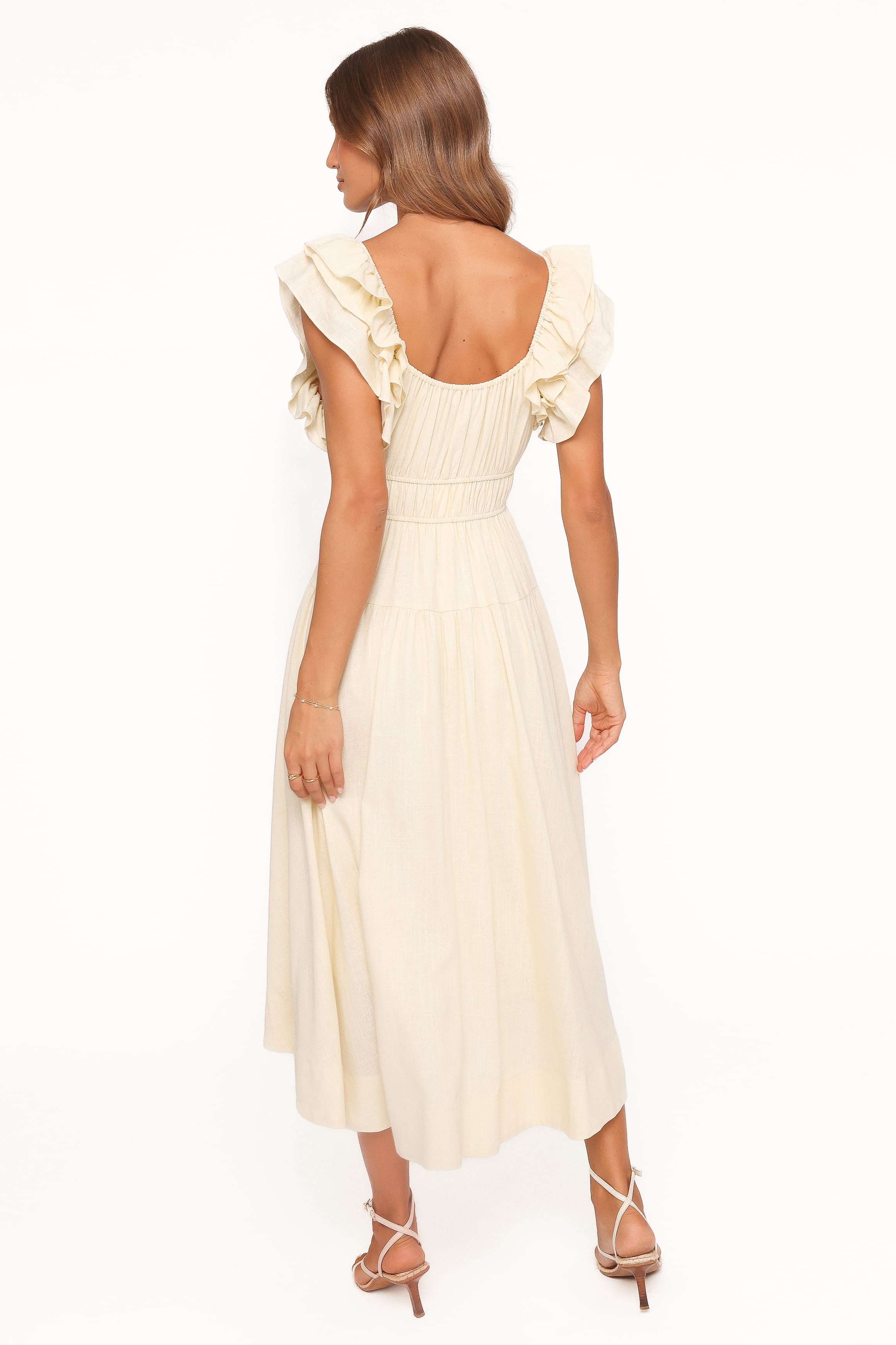 DRESSES Linda Midi Dress - Butter Yellow