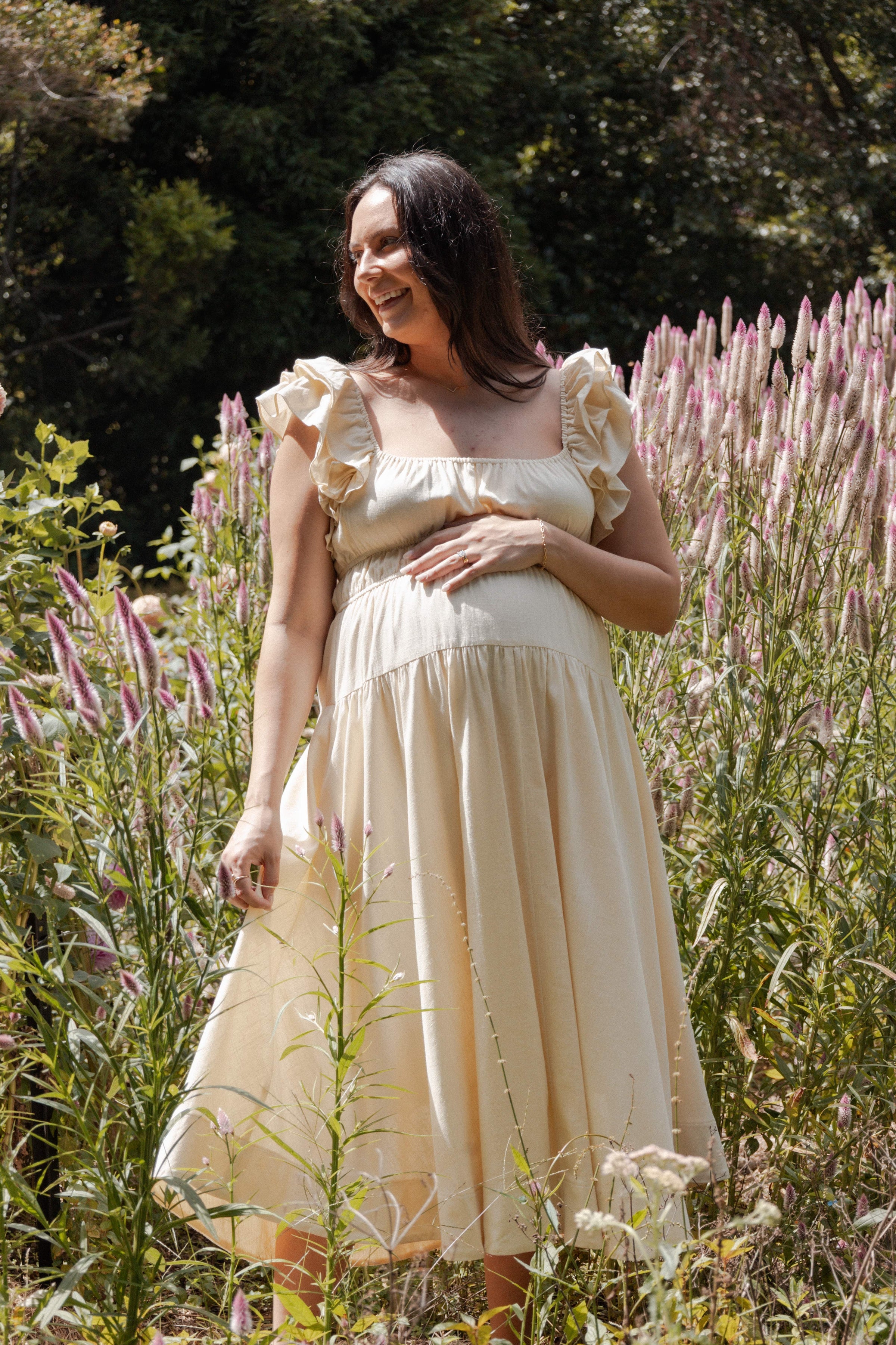 DRESSES Linda Midi Dress - Butter Yellow