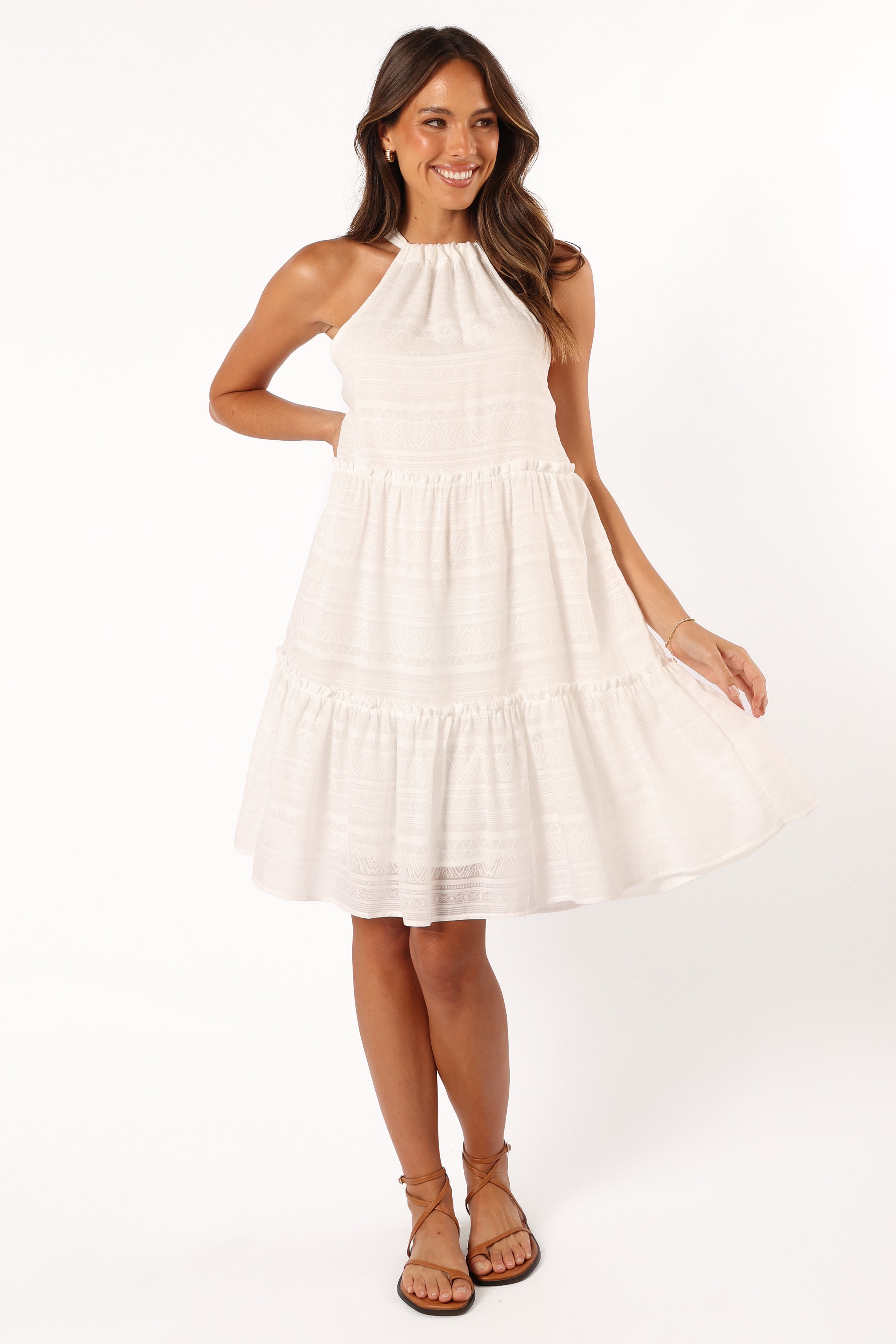 DRESSES @Linde Dress - White