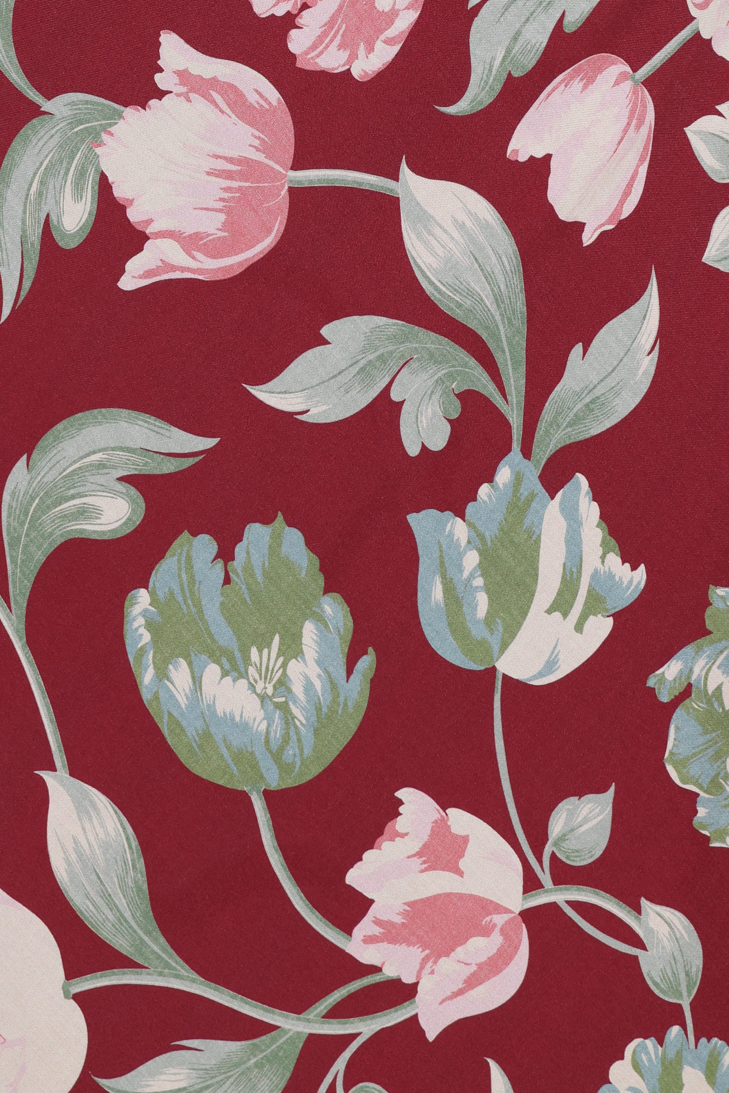 DRESSES Linden Midi Dress - Red Tulip Floral