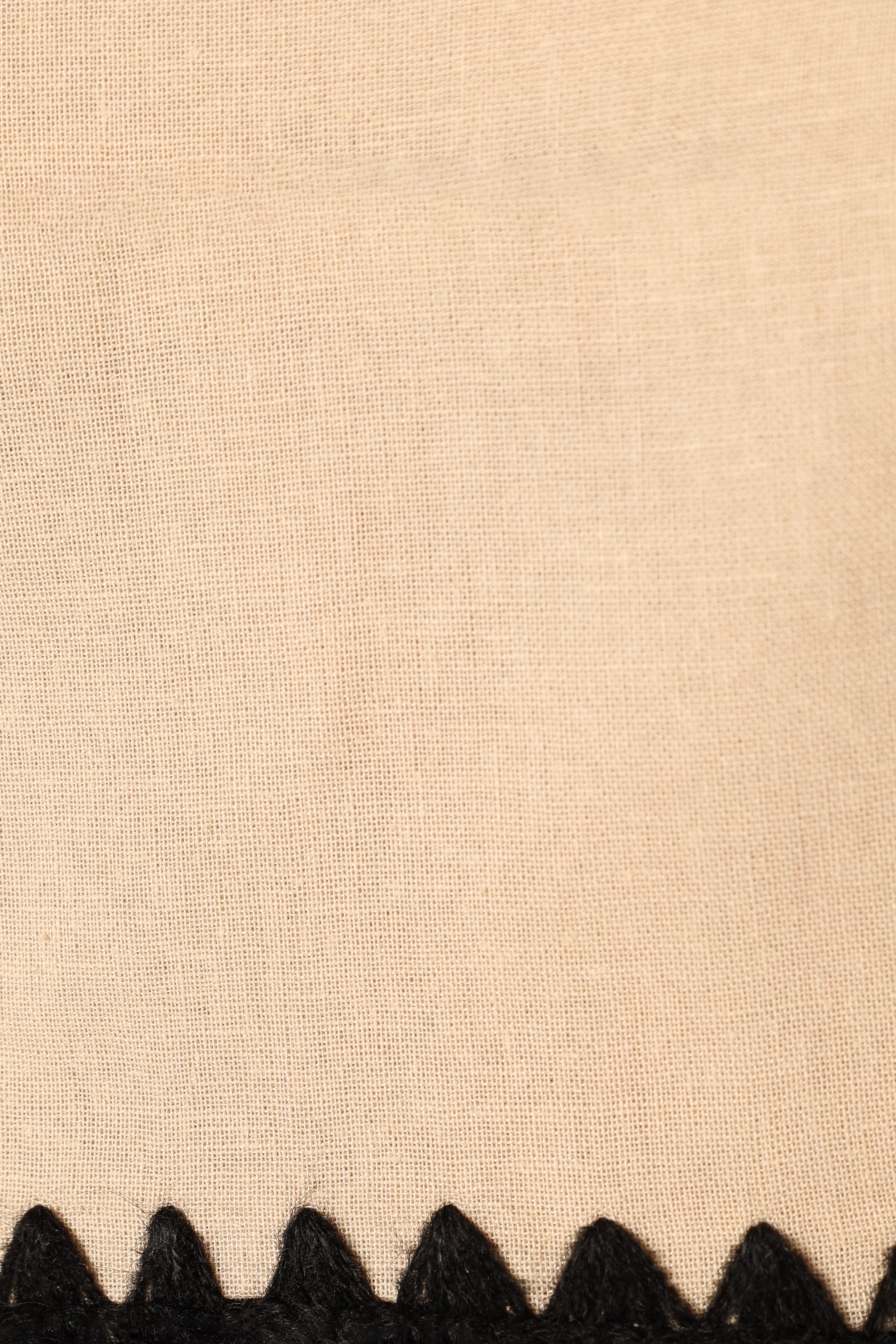 DRESSES @Lino Contrast Trim Mini Dress - Cream Black