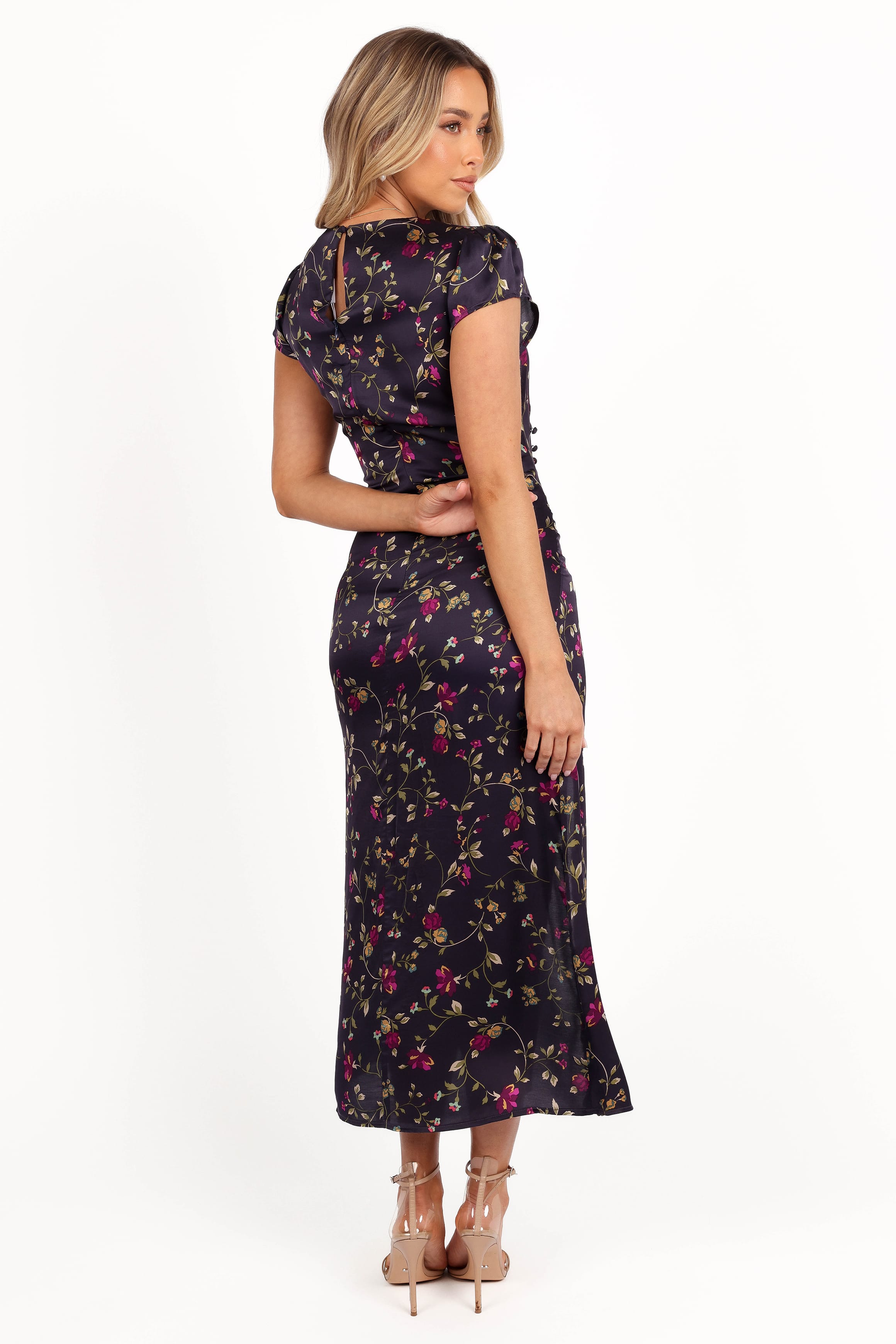 DRESSES Lisbeth Midi Dress - Midnight Floral
