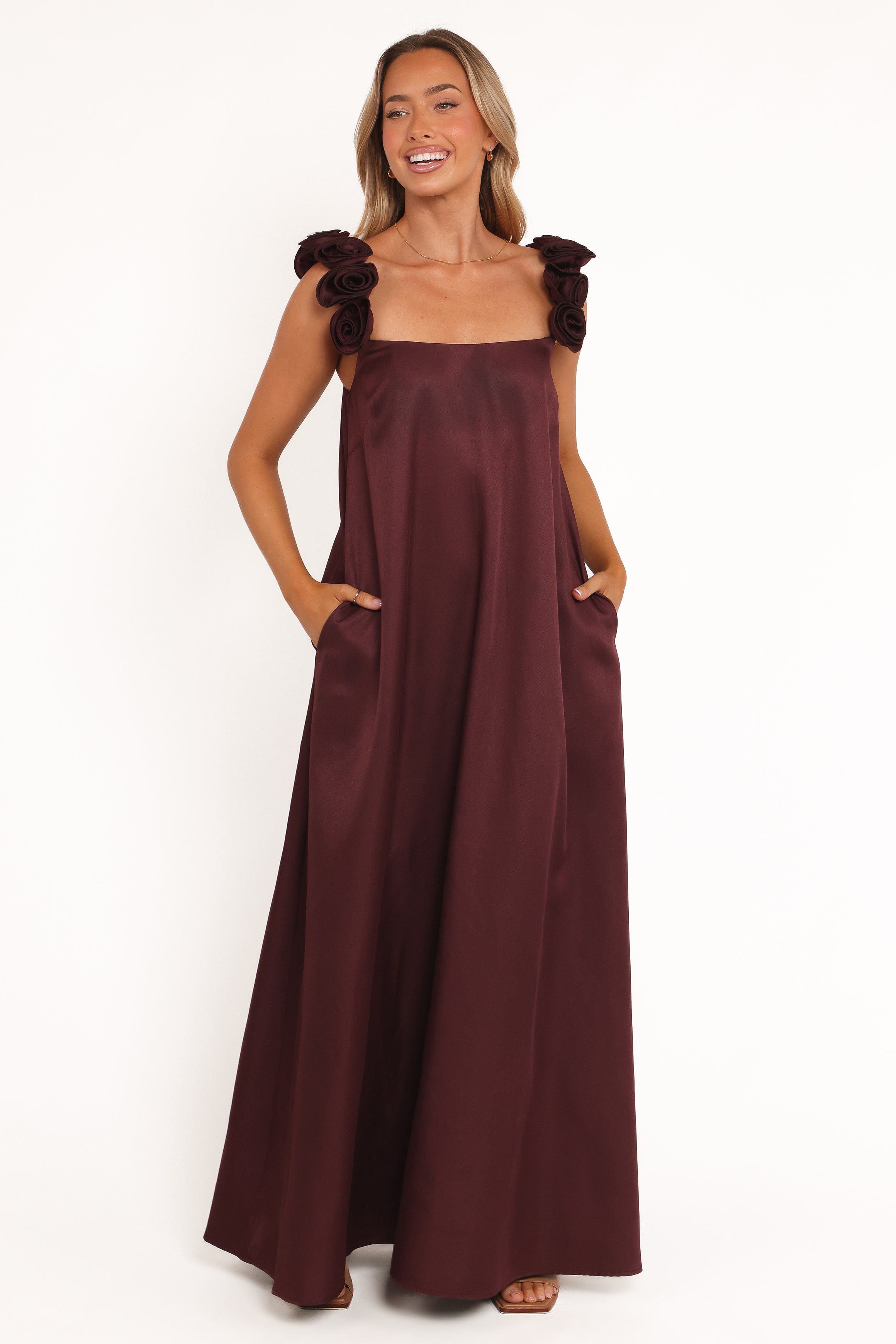DRESSES Lissandra Maxi Dress - Plum