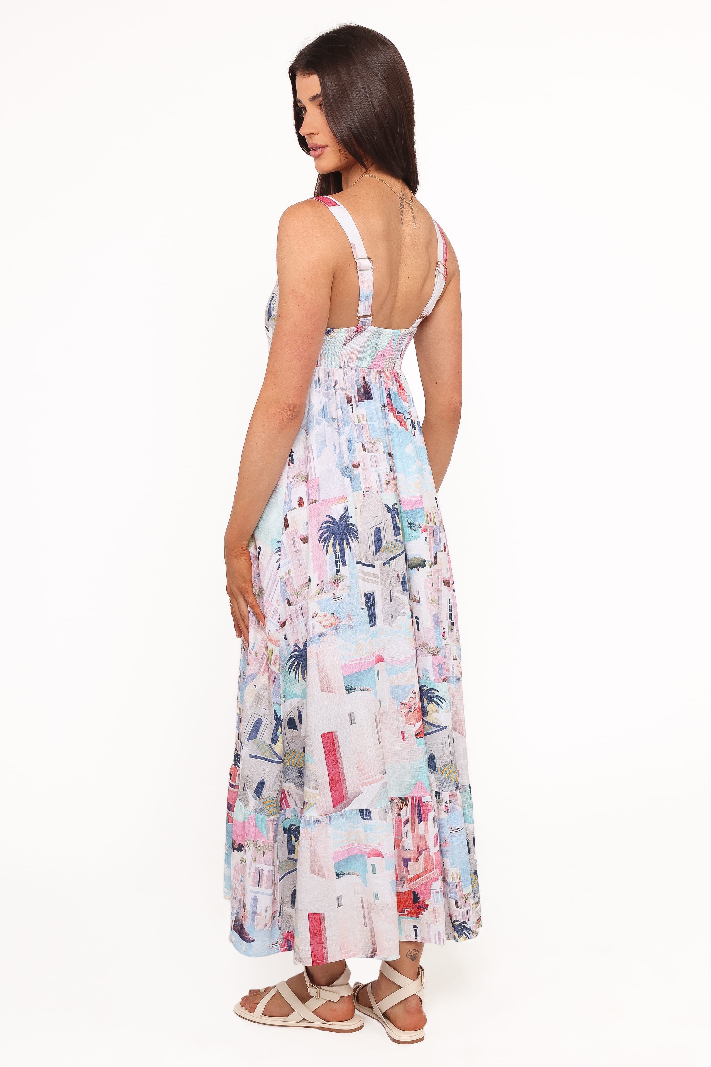 DRESSES Litiana Maxi Dress - Sunny Santorini