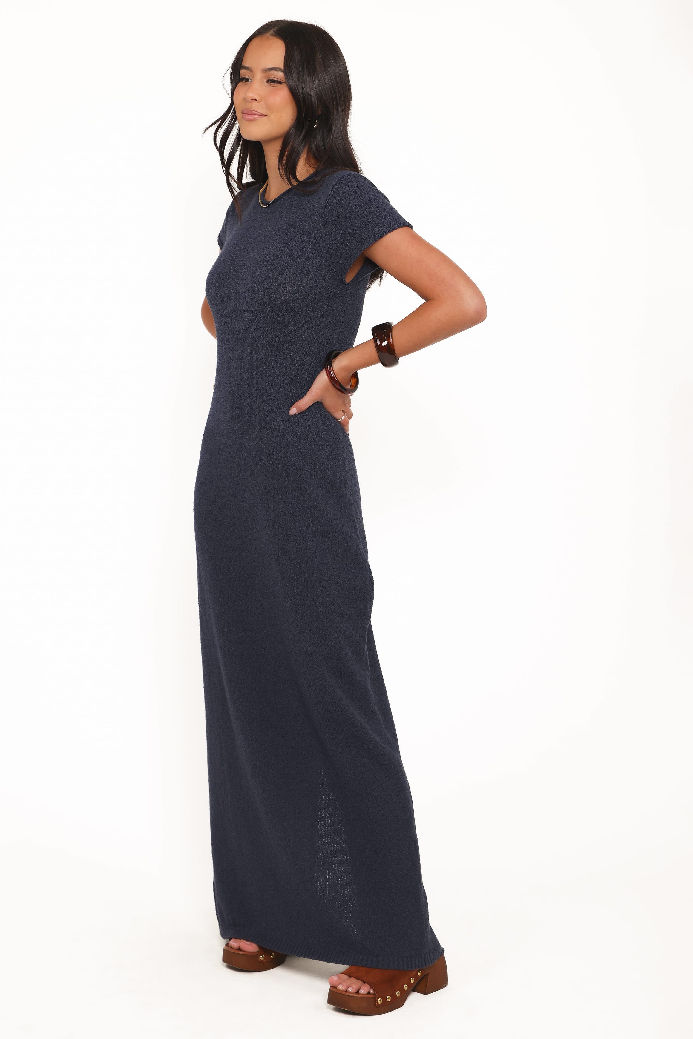 DRESSES Lowell Knit Maxi Dress - Navy