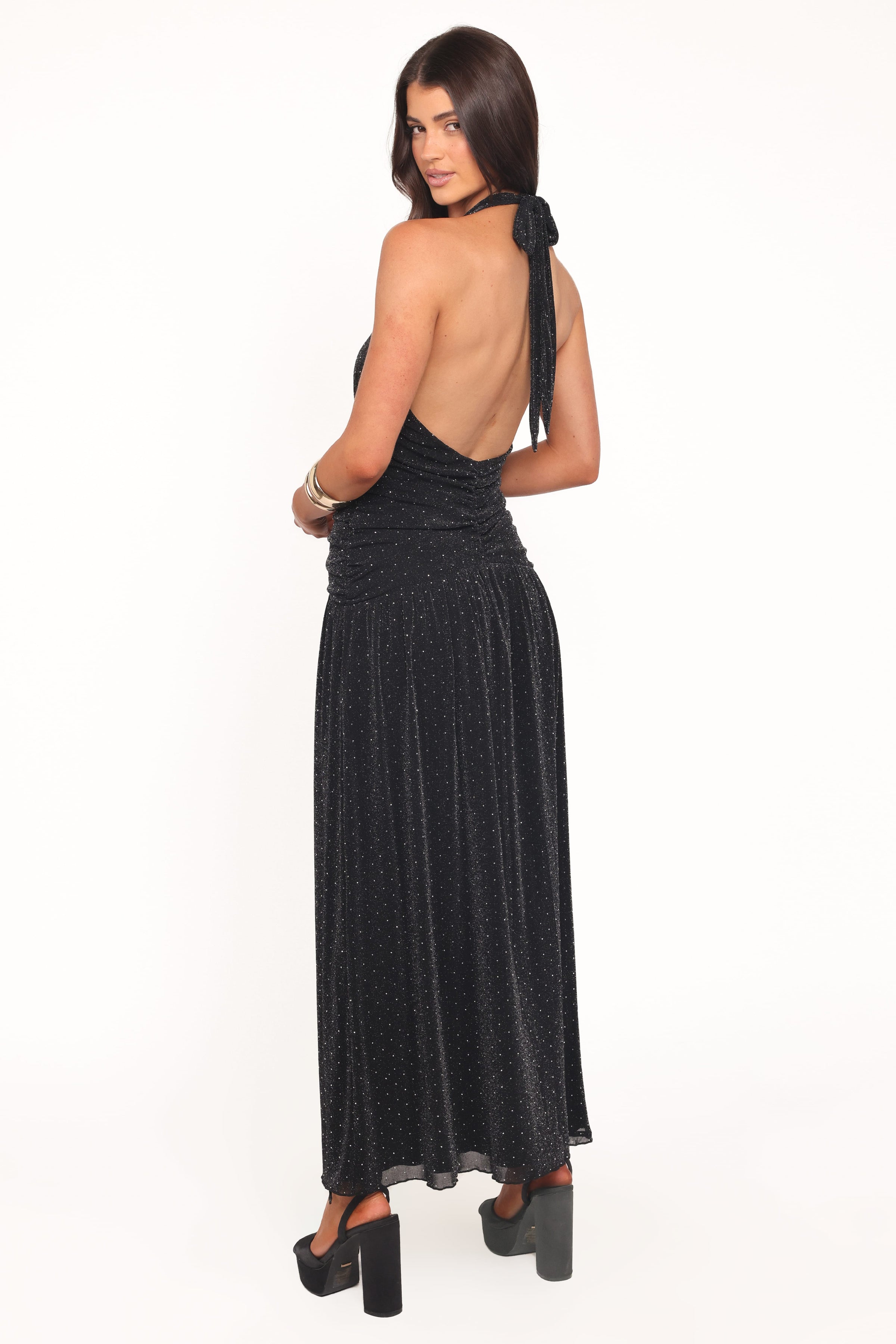 DRESSES Lucas Halterneck Maxi Dress - Black