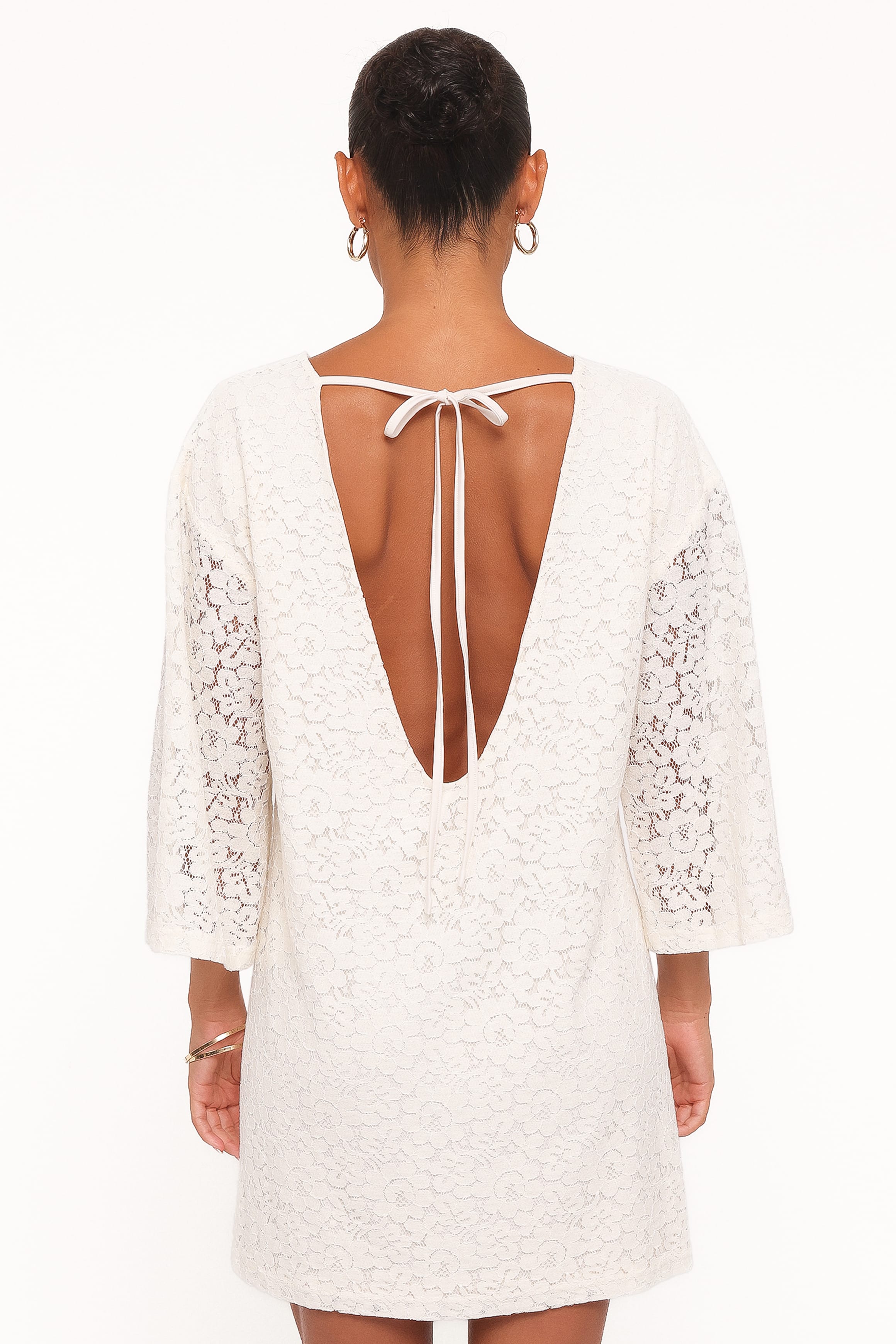 DRESSES Lula Mini Dress - Cream Lace