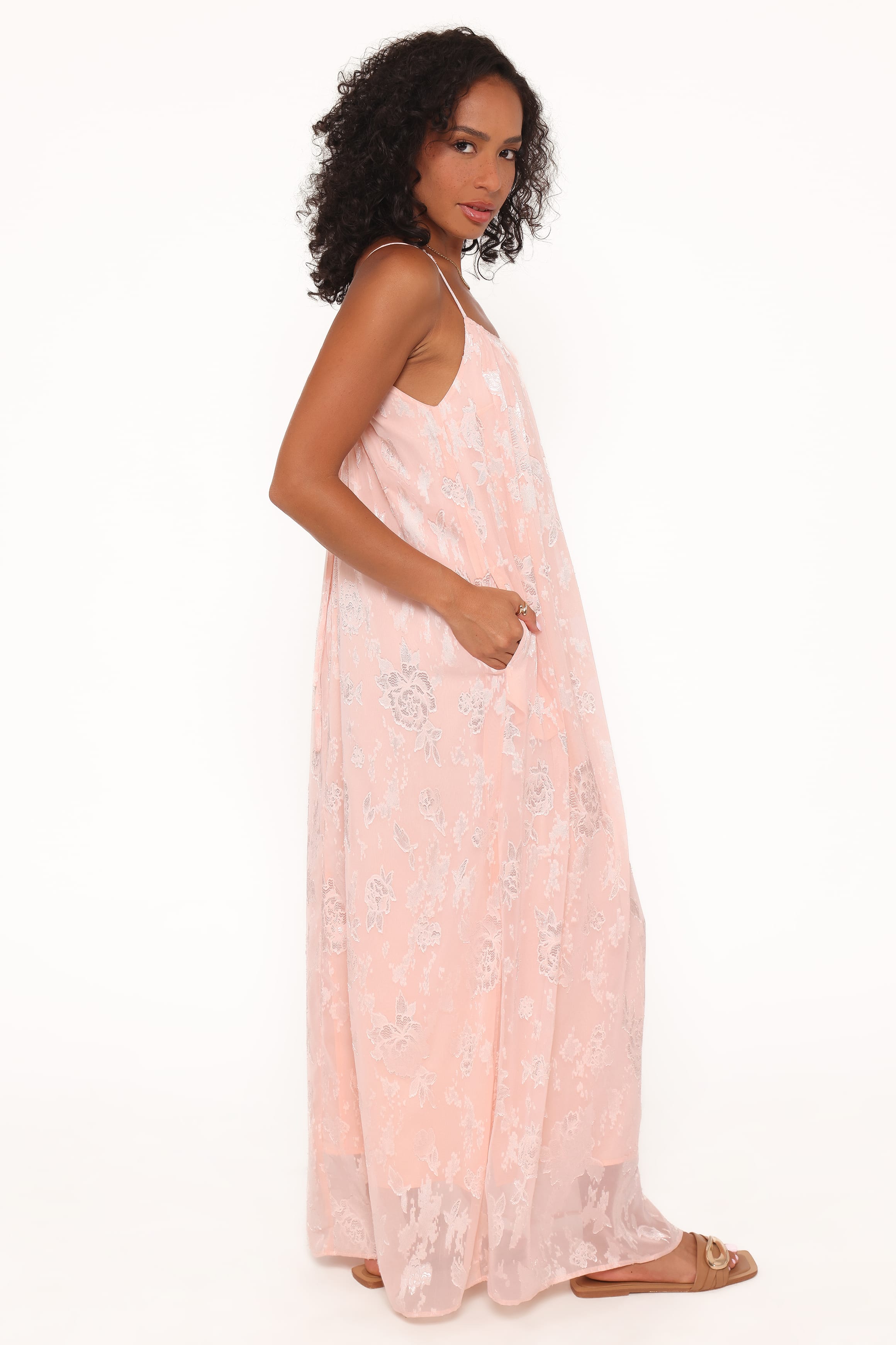 DRESSES Lumina Jacquard Maxi Dress - Pink
