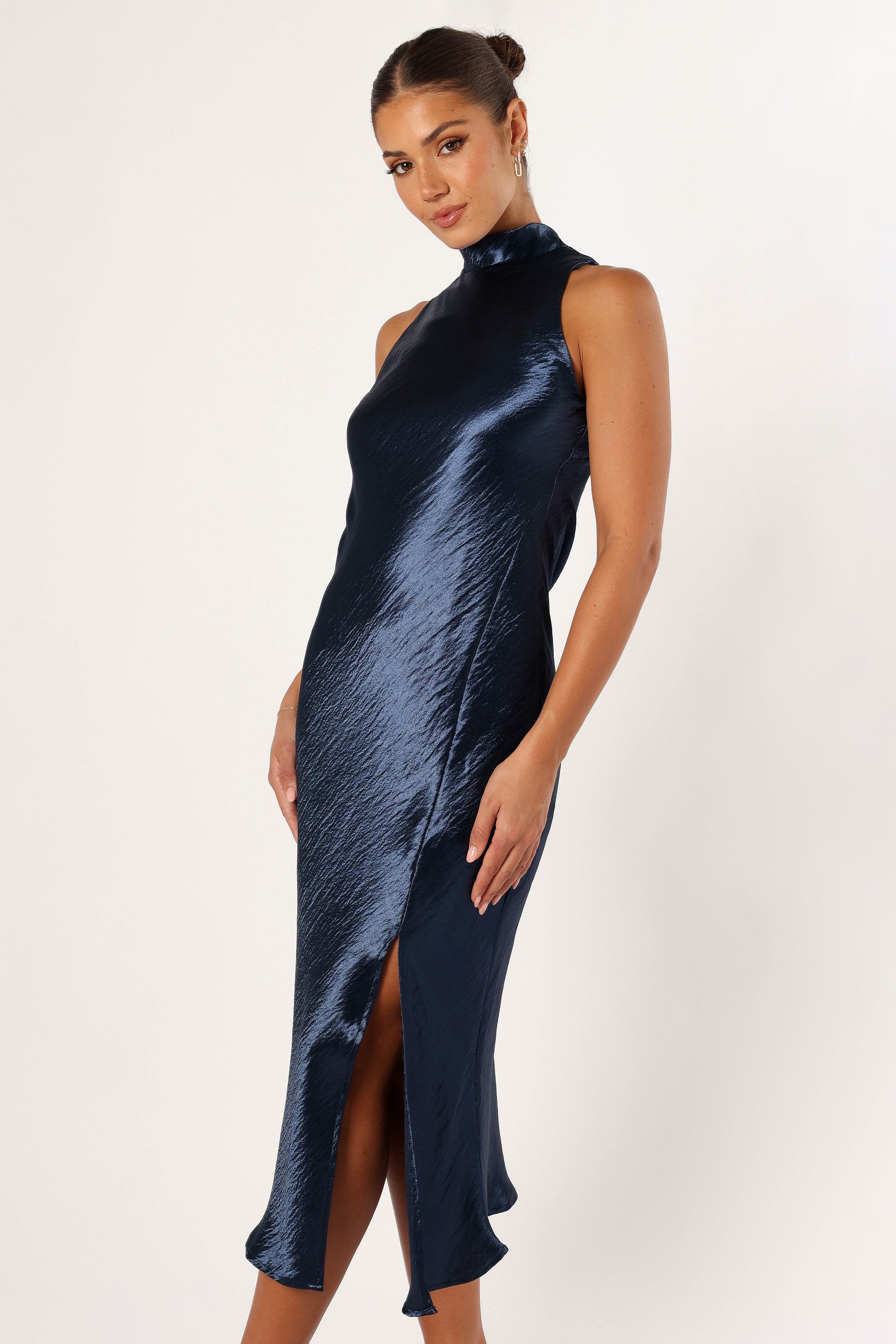 DRESSES @Macy Midi Dress - Blue