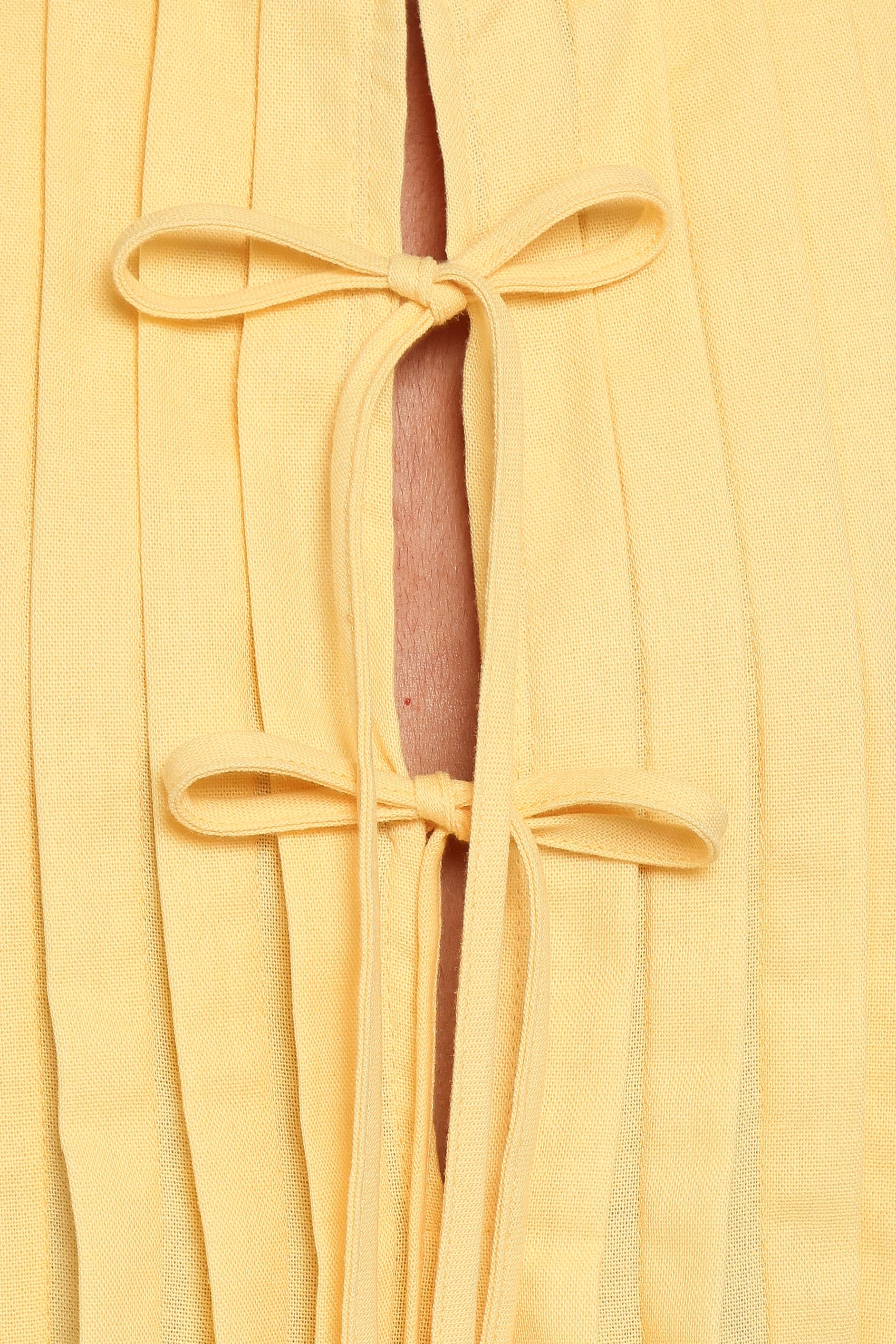DRESSES Madeline Mini Dress - Butter Yellow
