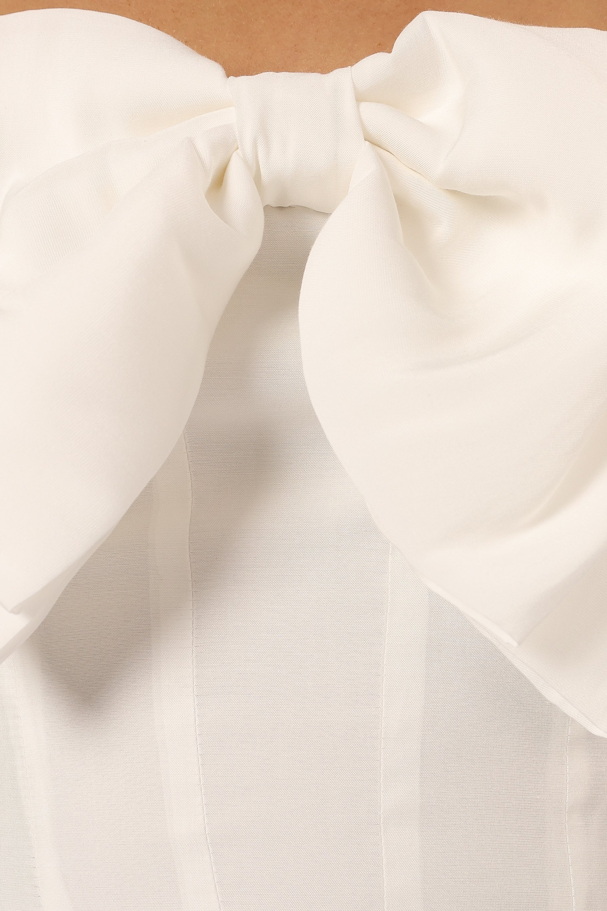 DRESSES @Maeve Midi Bow Dress - Ivory