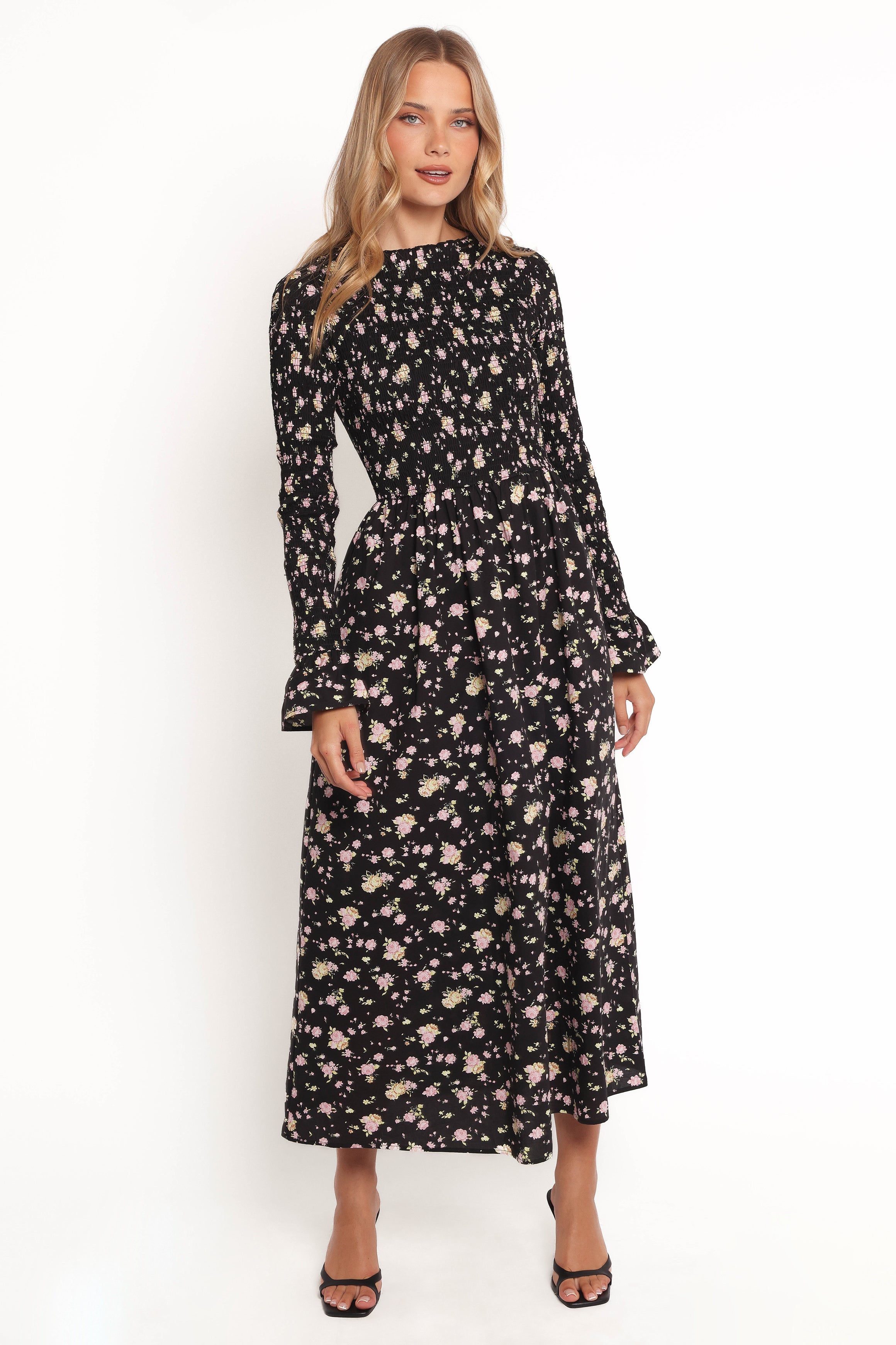 DRESSES Mairead Maxi Dress - Black Floral