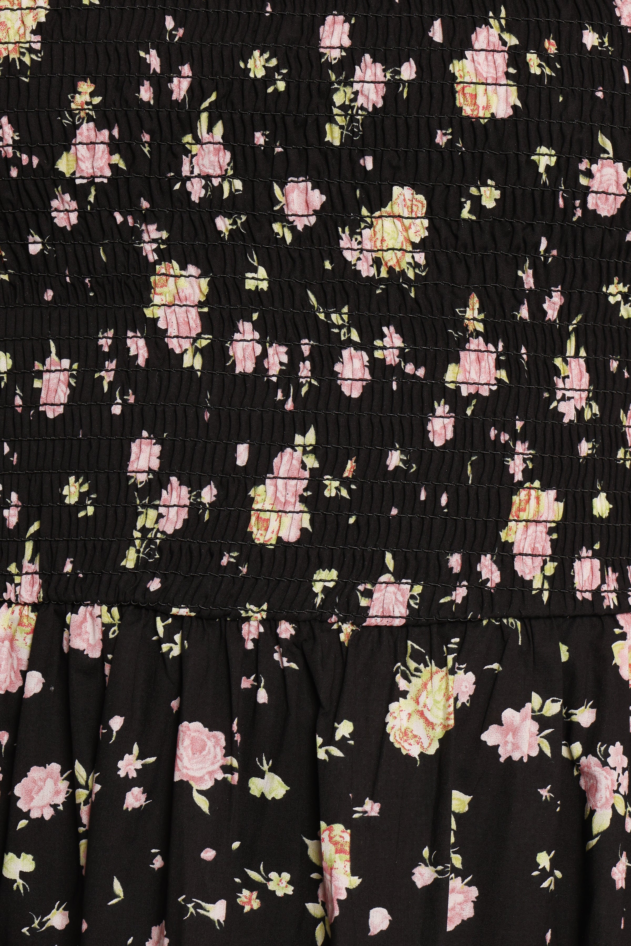 DRESSES Mairead Maxi Dress - Black Floral