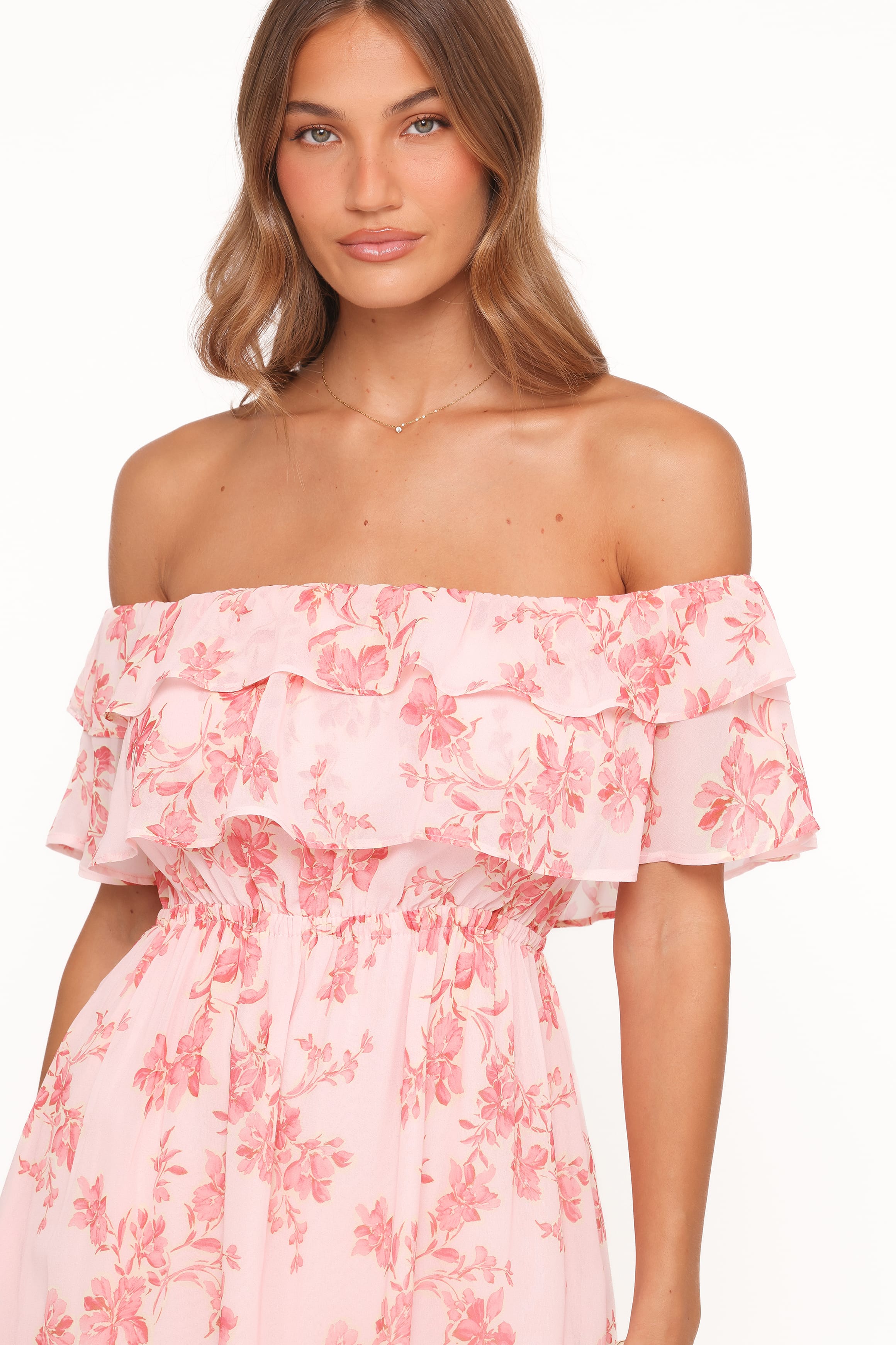 DRESSES Majesty Maxi Dress - Rose Pink Floral