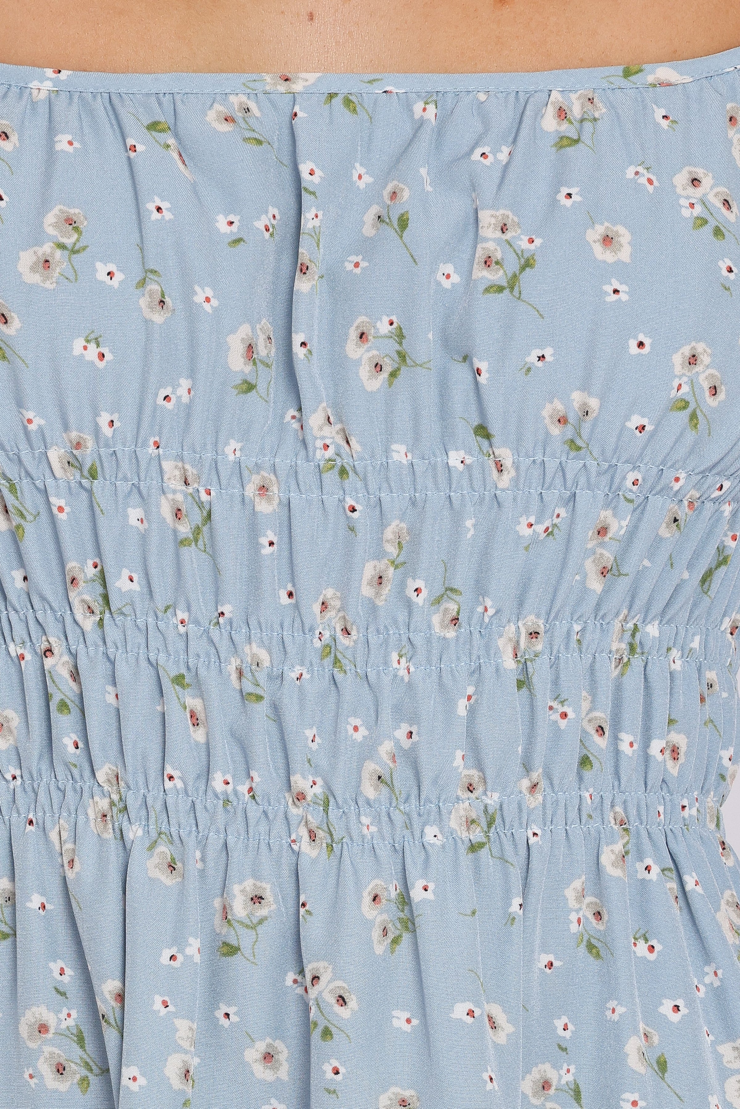 DRESSES Makayla Mini Dress - Blue Floral