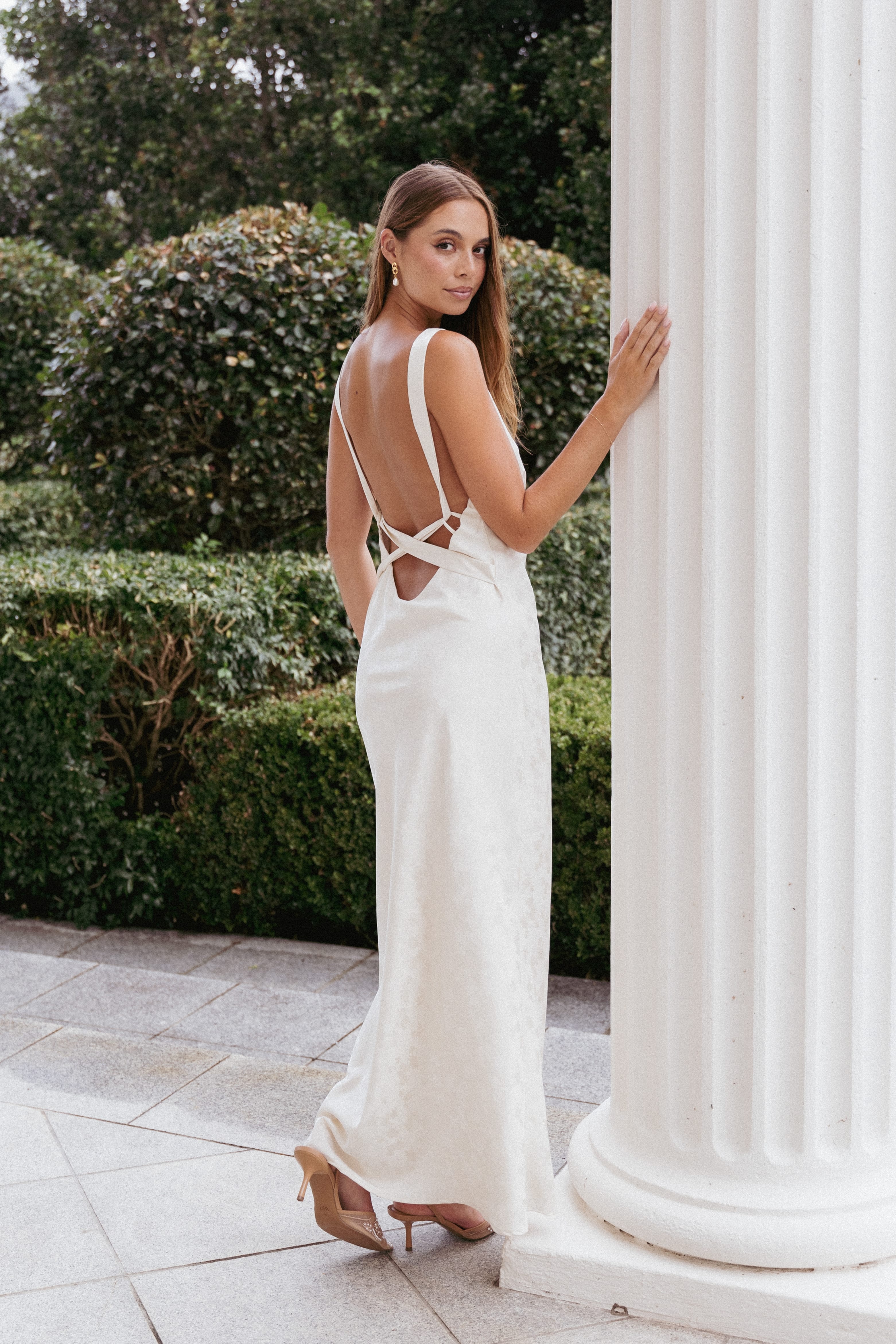 DRESSES Malie Maxi Dress - Ivory