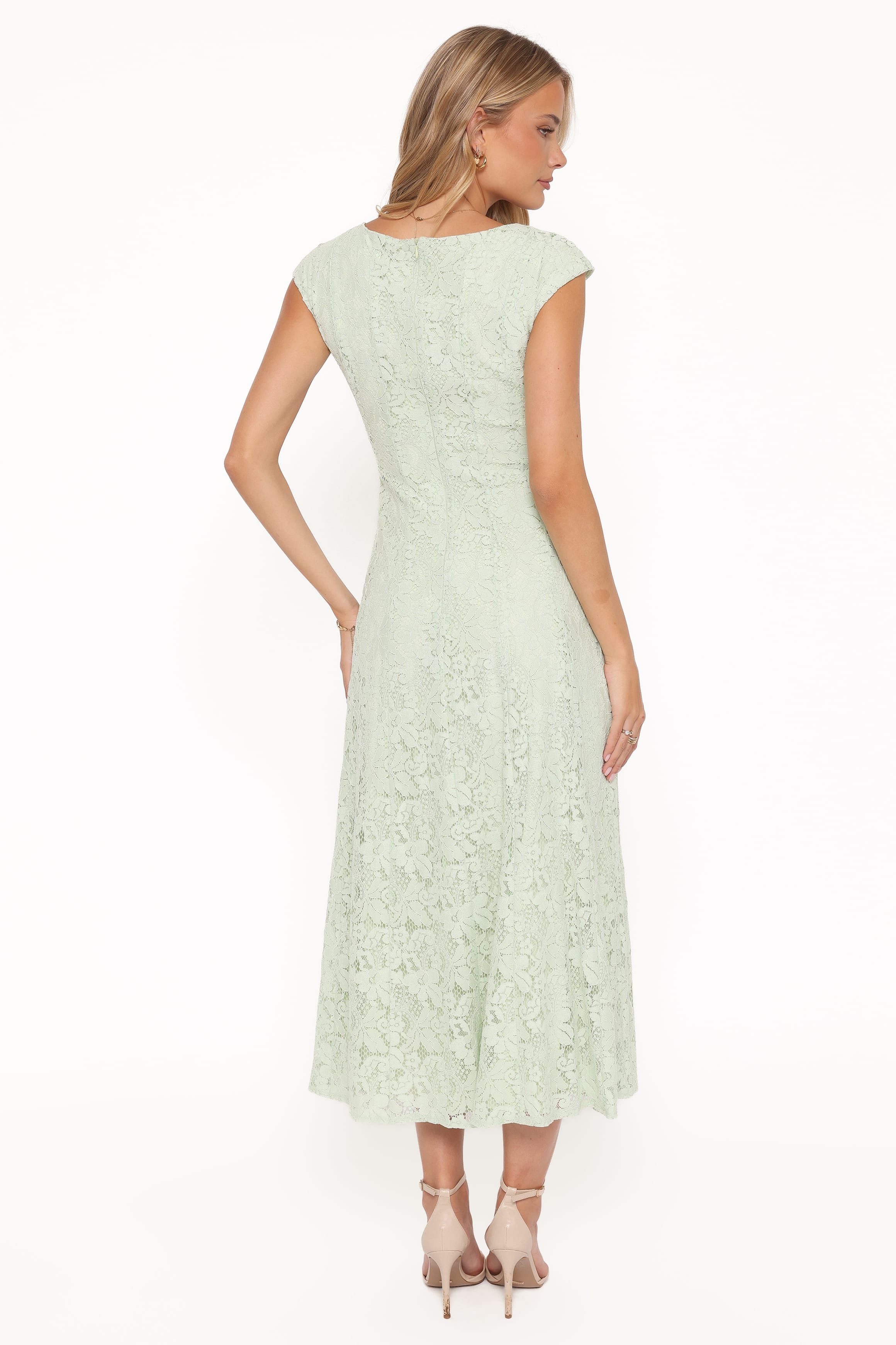 DRESSES Mapleton Maxi Dress - Sage Green Lace