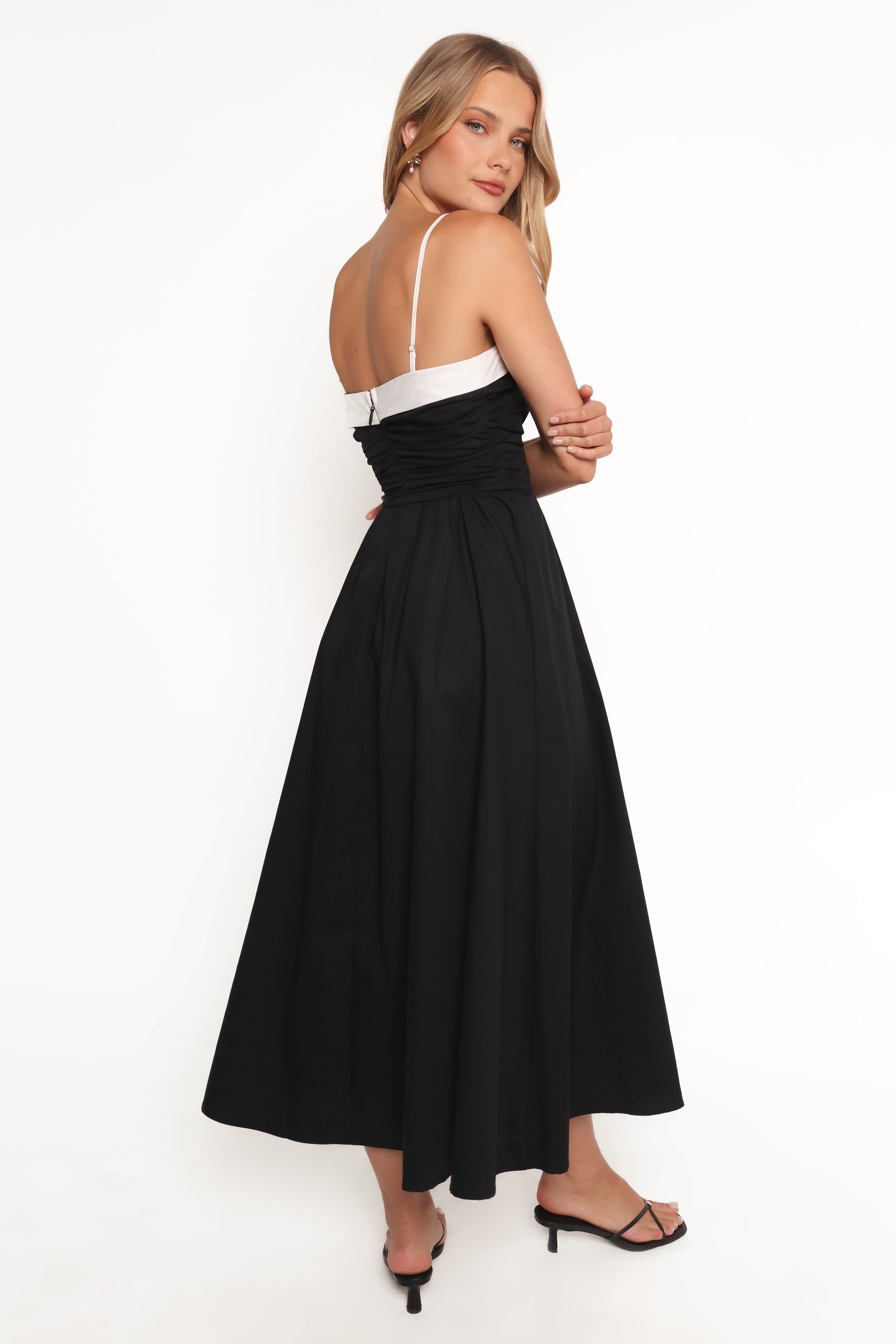 DRESSES Marais Strapless Midi Dress - Black