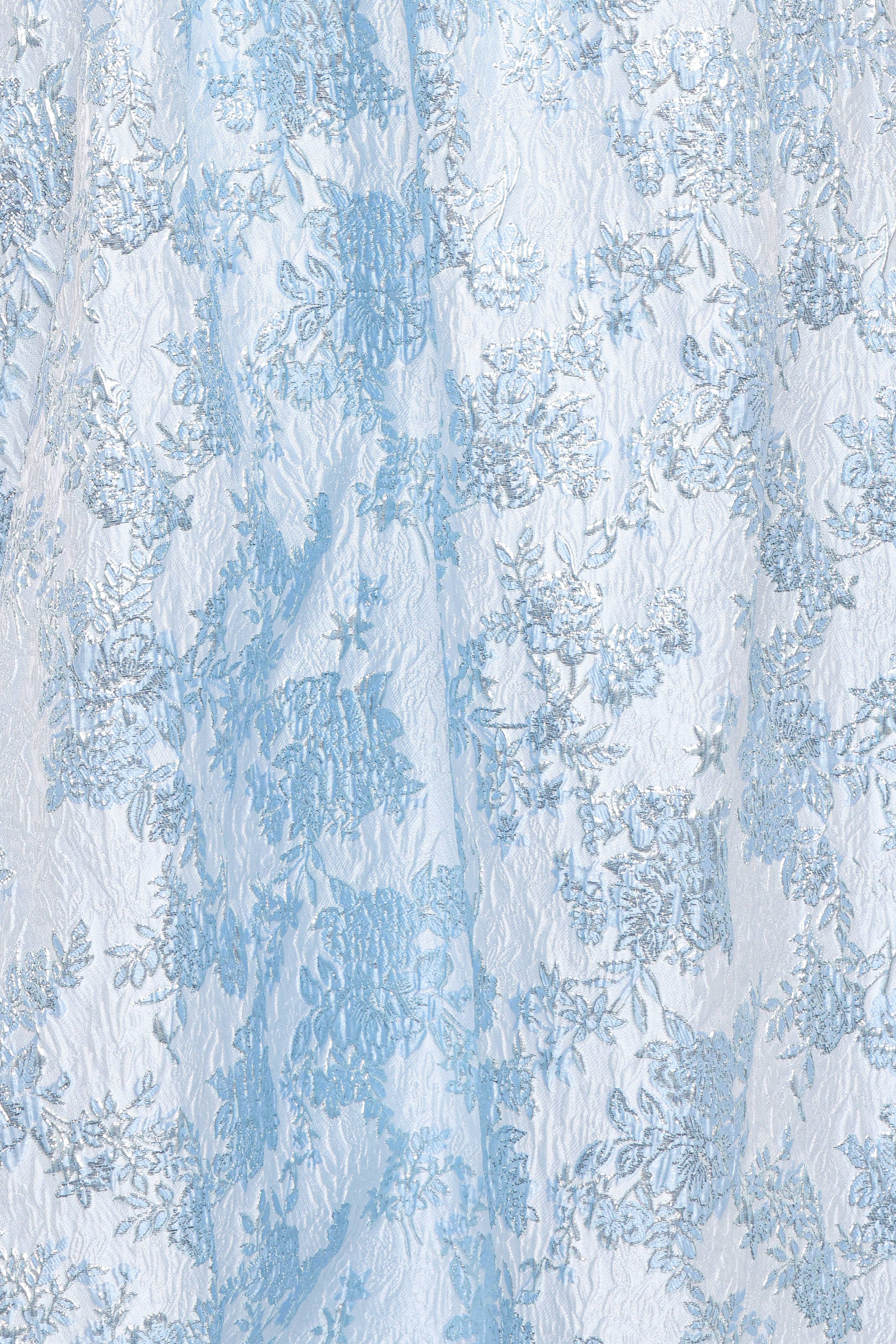 DRESSES Marcelline Maxi Dress - Blue Brocade